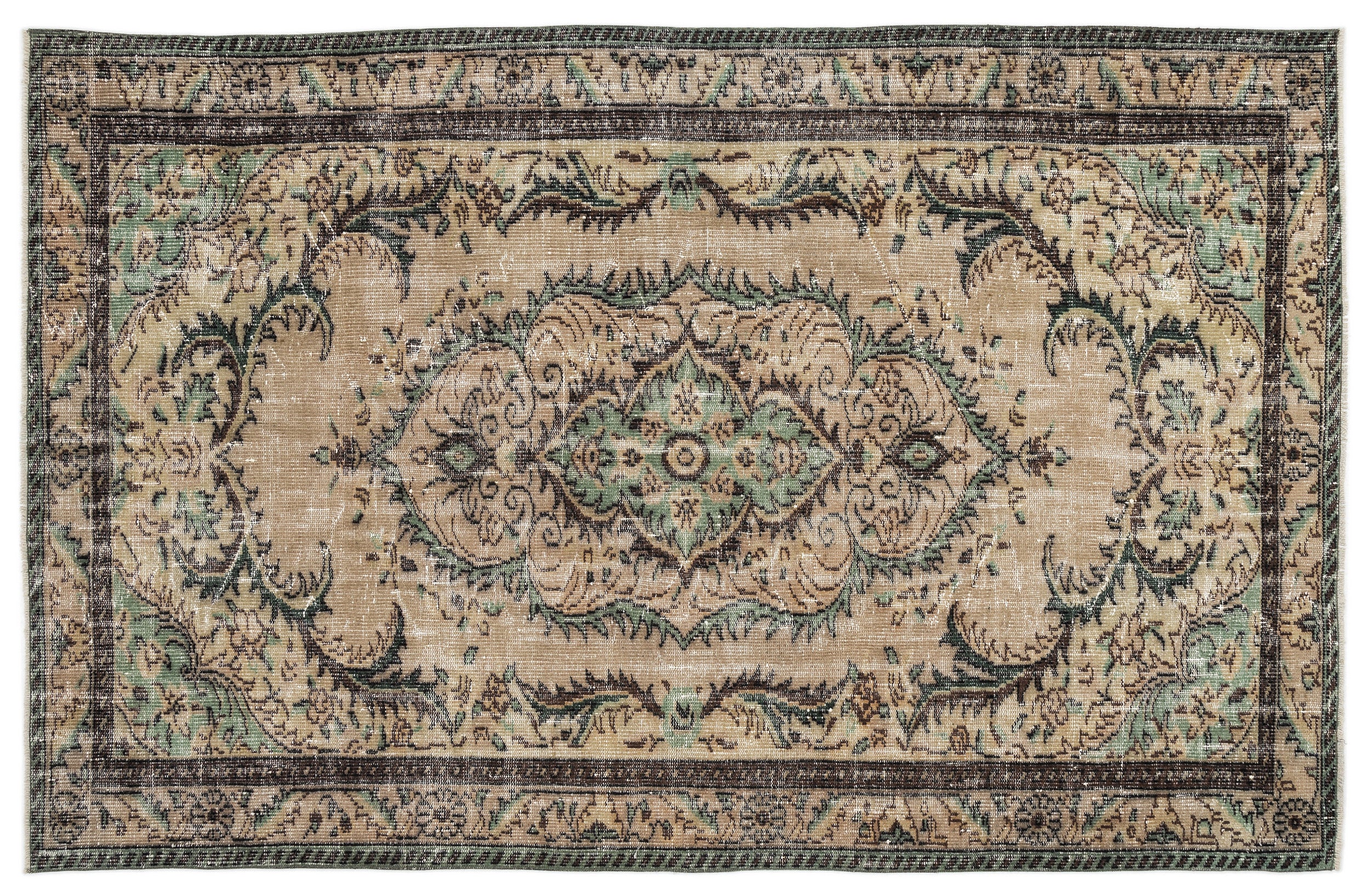 Dumuis - Vintage Medallion Rug - 5'7 X 8'8