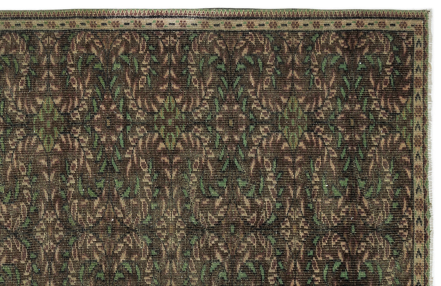 Lobira - Vintage Floral Rug - 5'1 X 8'5