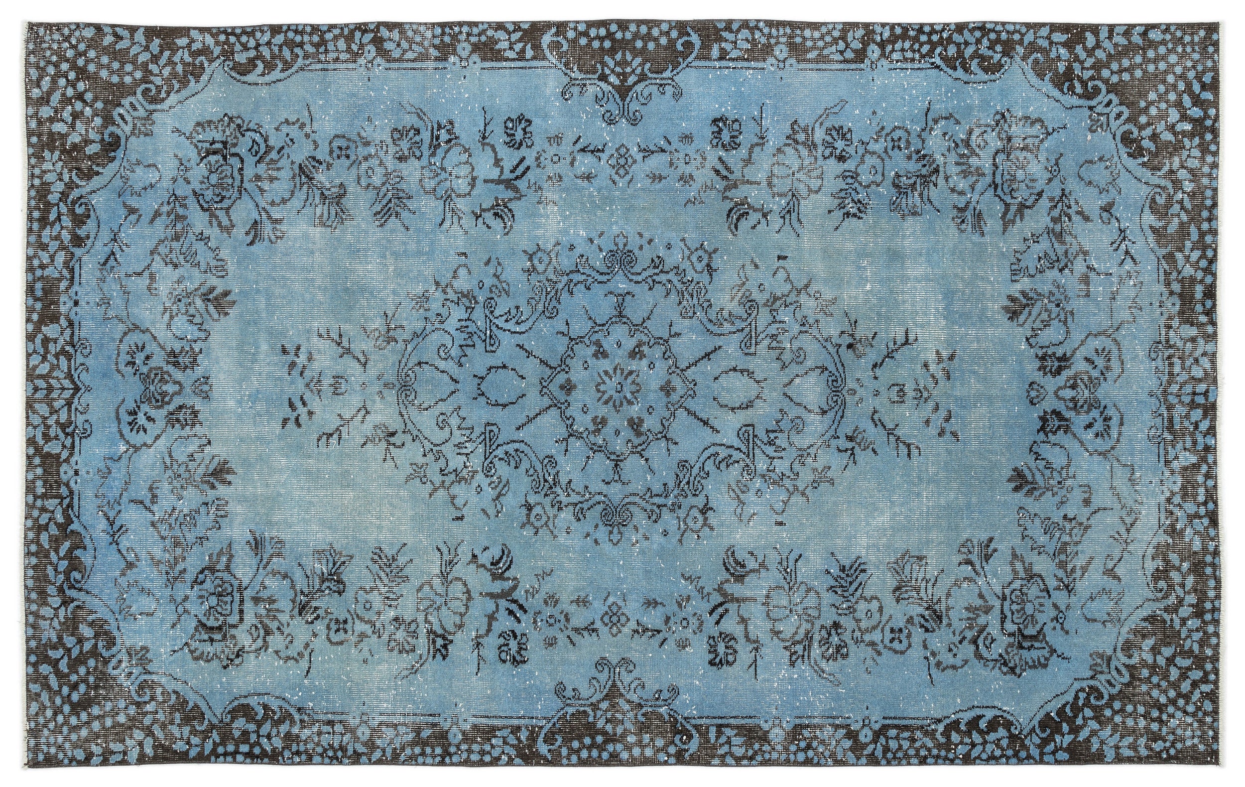 Gozuya - Vintage Medallion Rug - 5'9 X 9'3