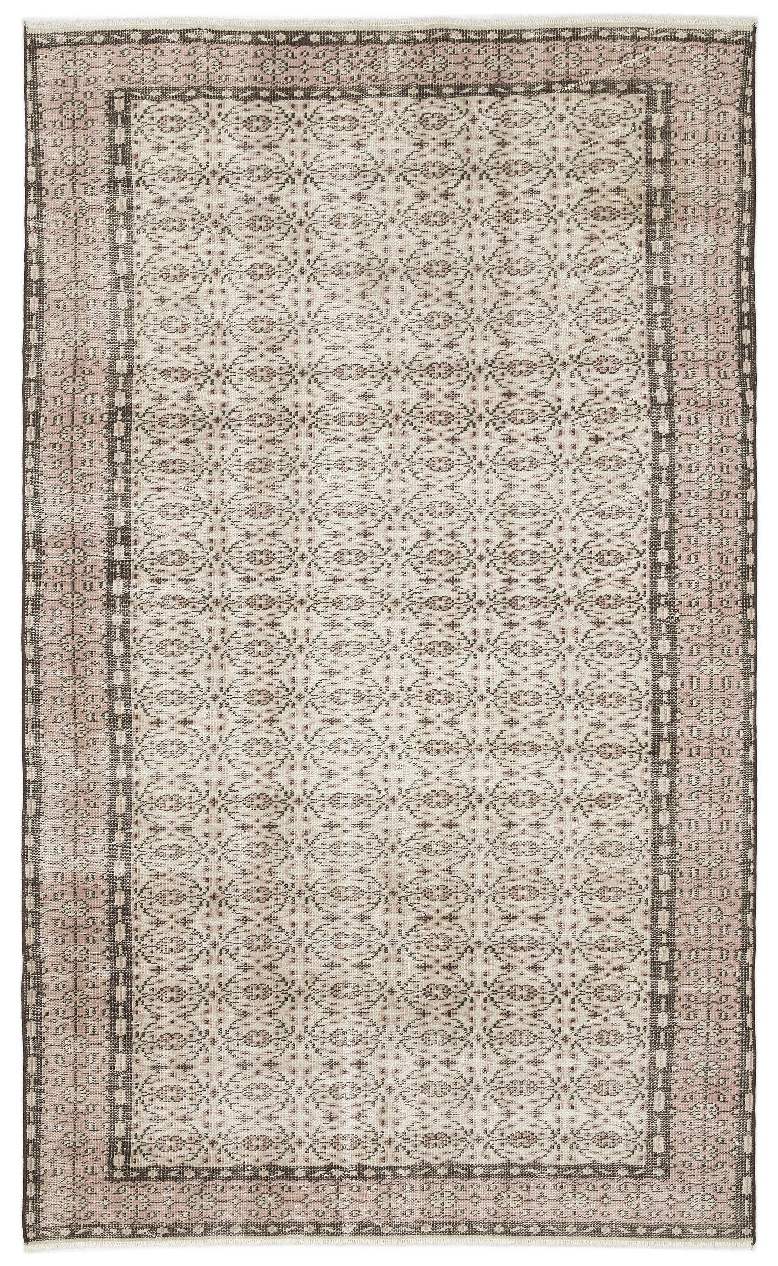 Vopeta - Vintage Floral Rug - 5'7 X 9'2