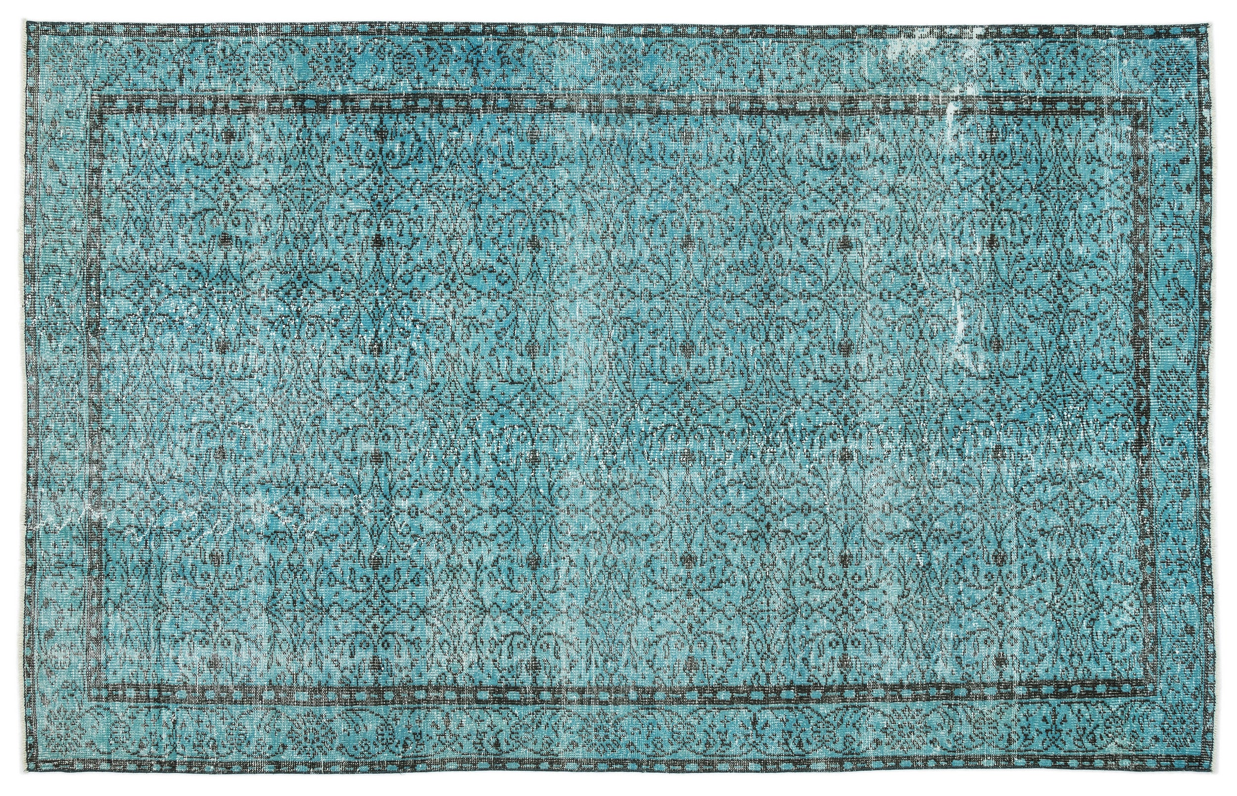Triar - Vintage Floral Rug - 6'4 X 10'0