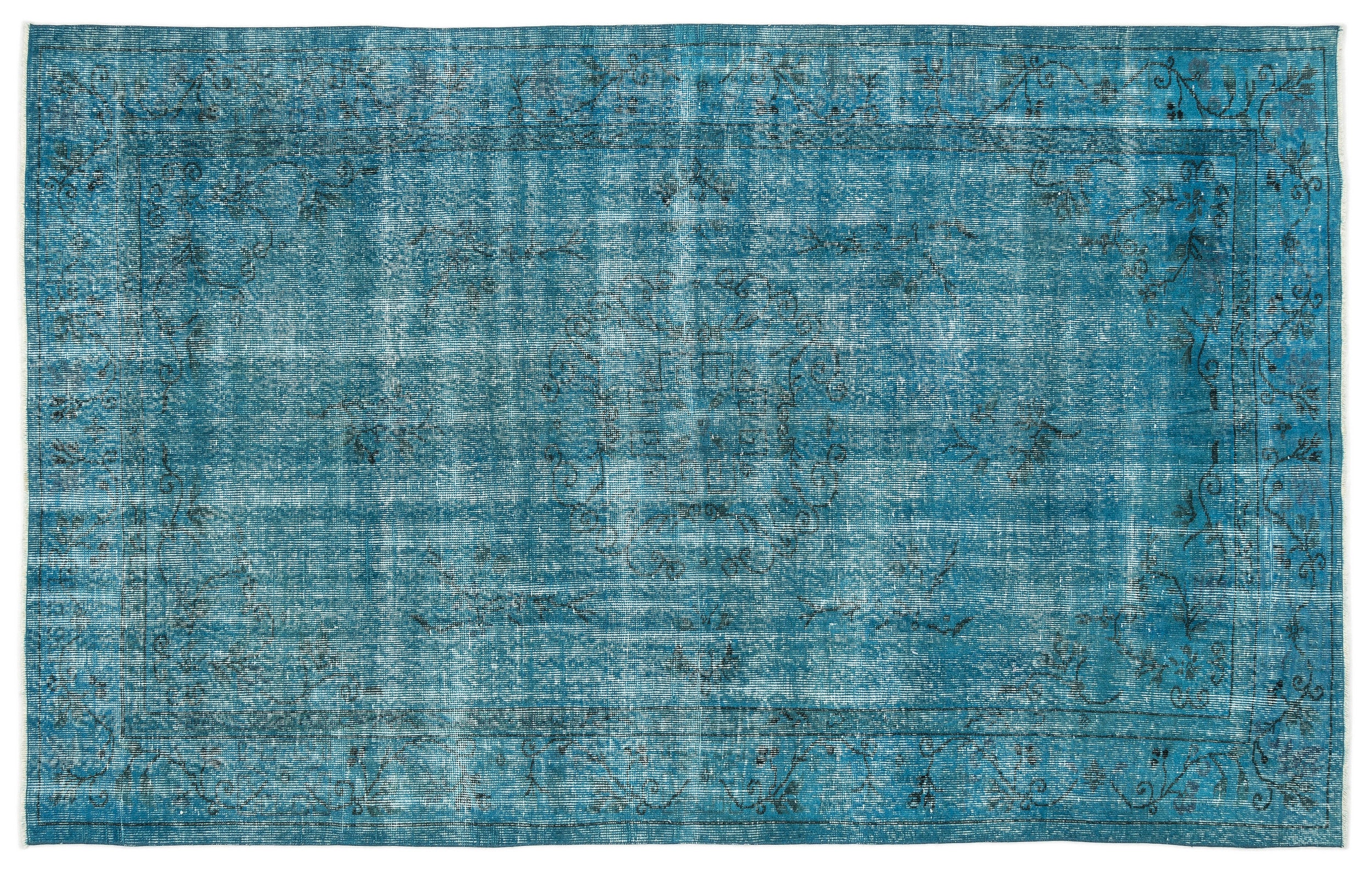 Stisuna - Vintage Distressed Rug - 5'9 X 9'3