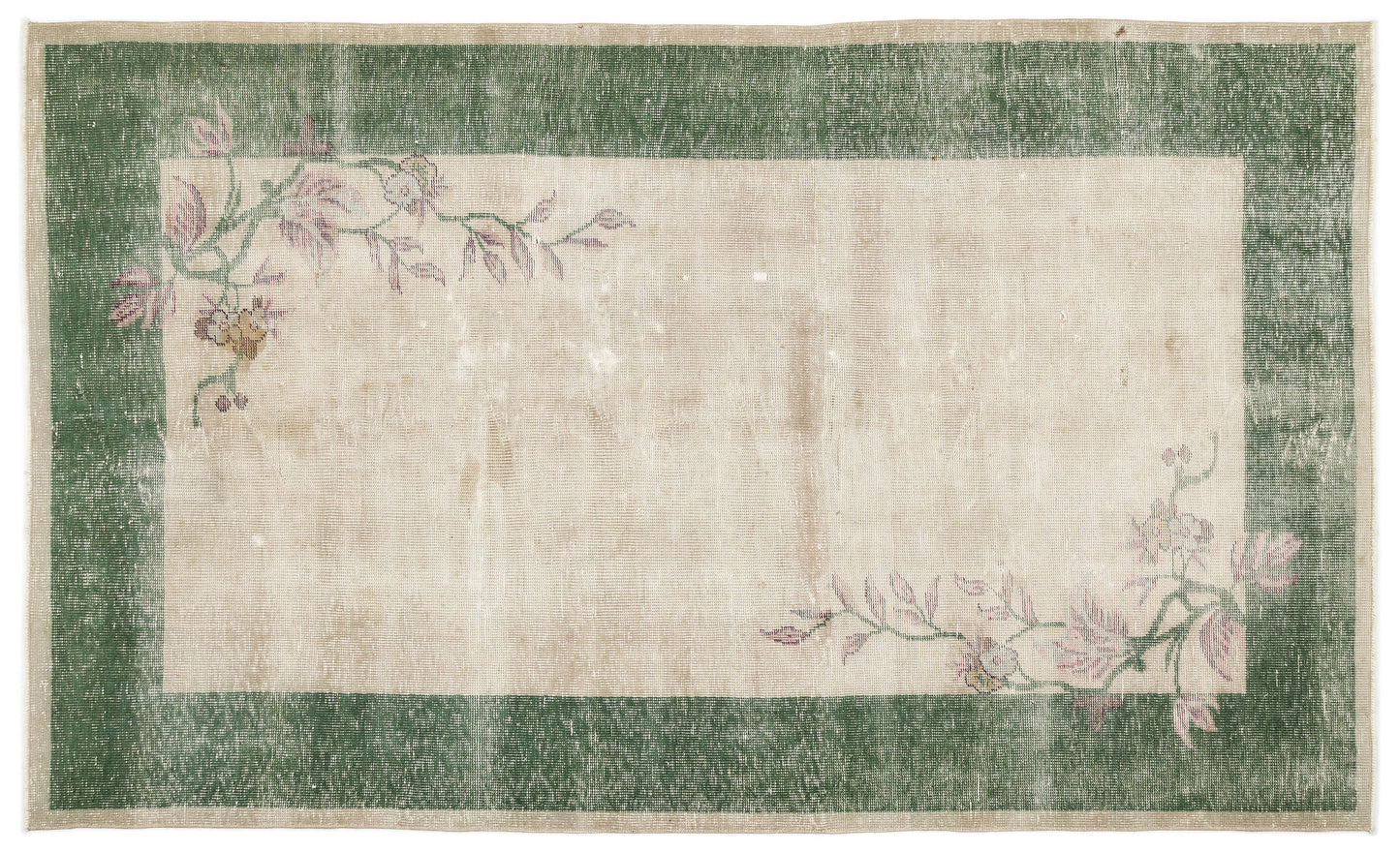 Detina - Vintage Floral Rug - 5'5 X 9'0