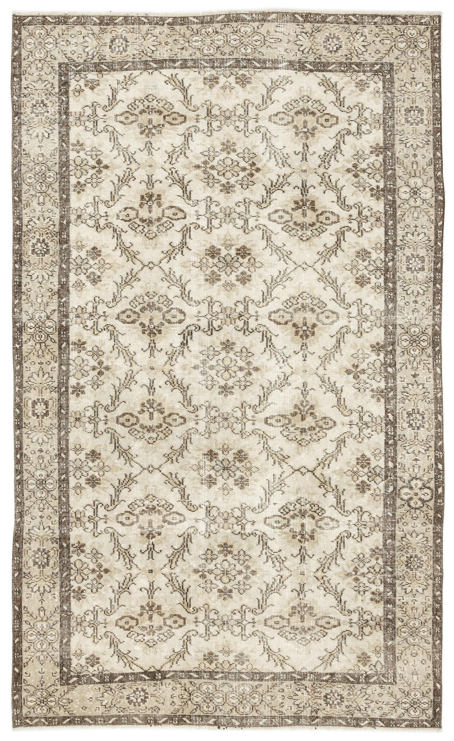 Horeon - Vintage Floral Rug - 5'5 X 8'9