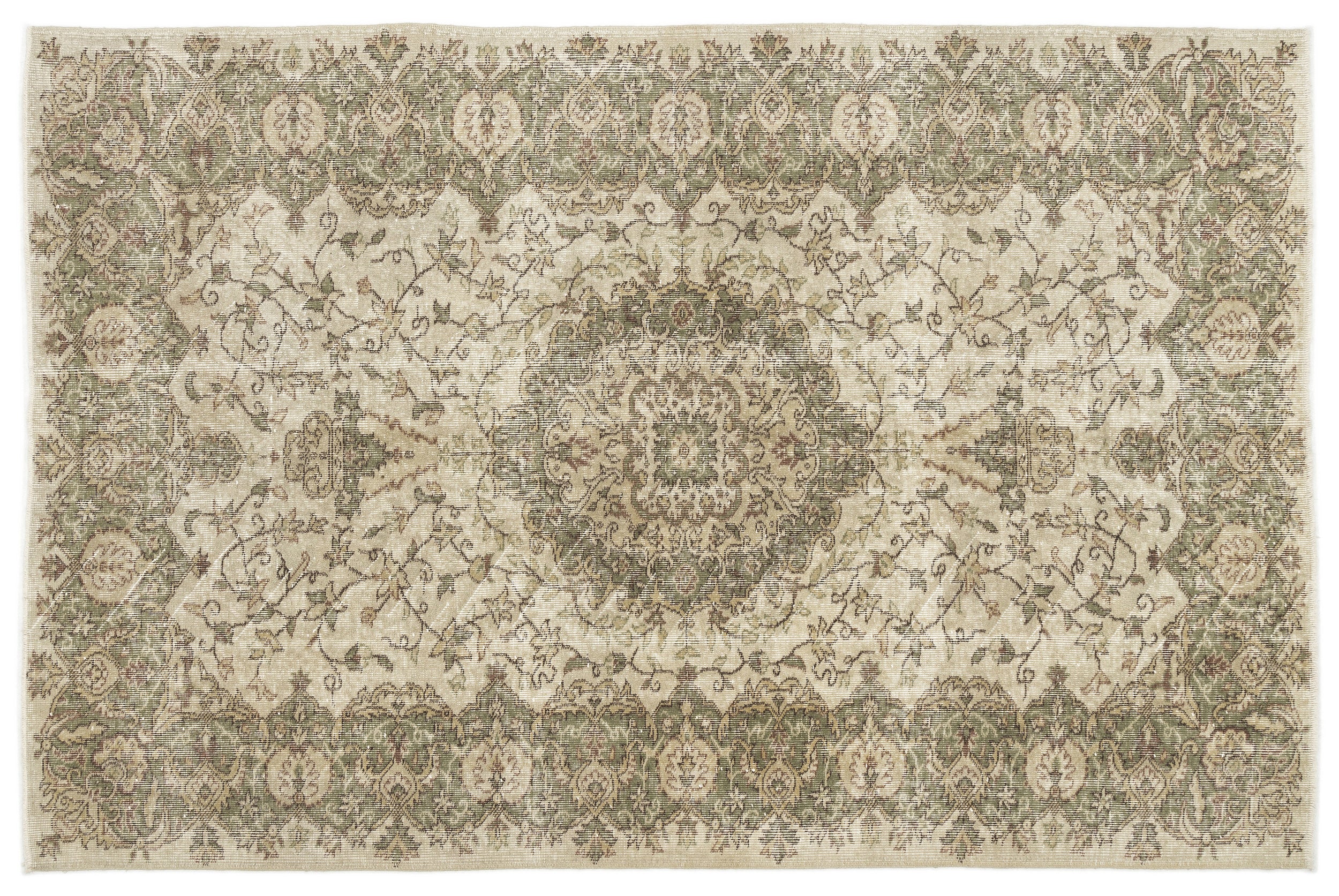 Seudian - Vintage Medallion Rug - 5'9 X 8'9