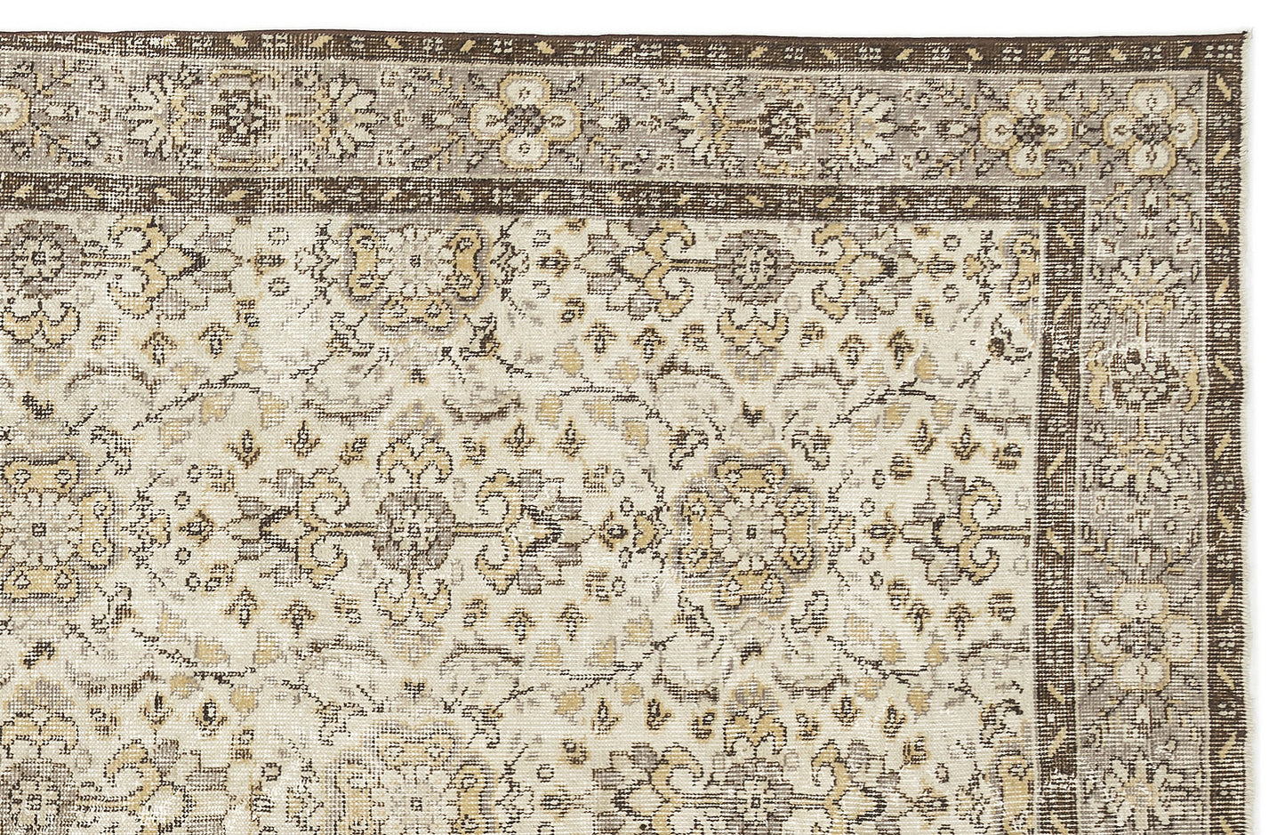 Slivuyn - Vintage Floral Rug - 5'8 X 9'7