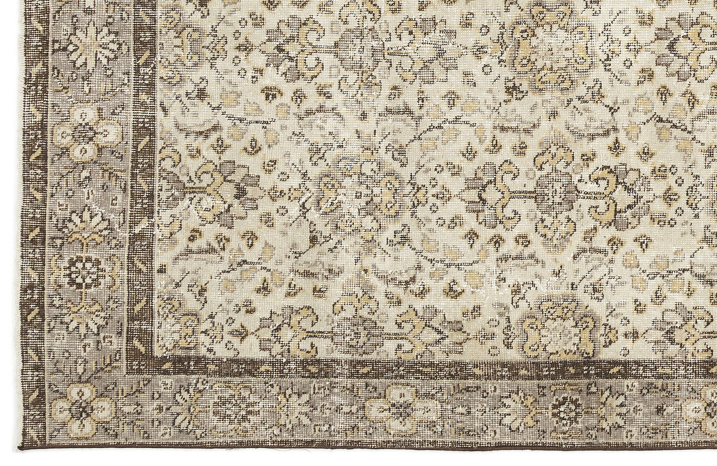 Slivuyn - Vintage Floral Rug - 5'8 X 9'7