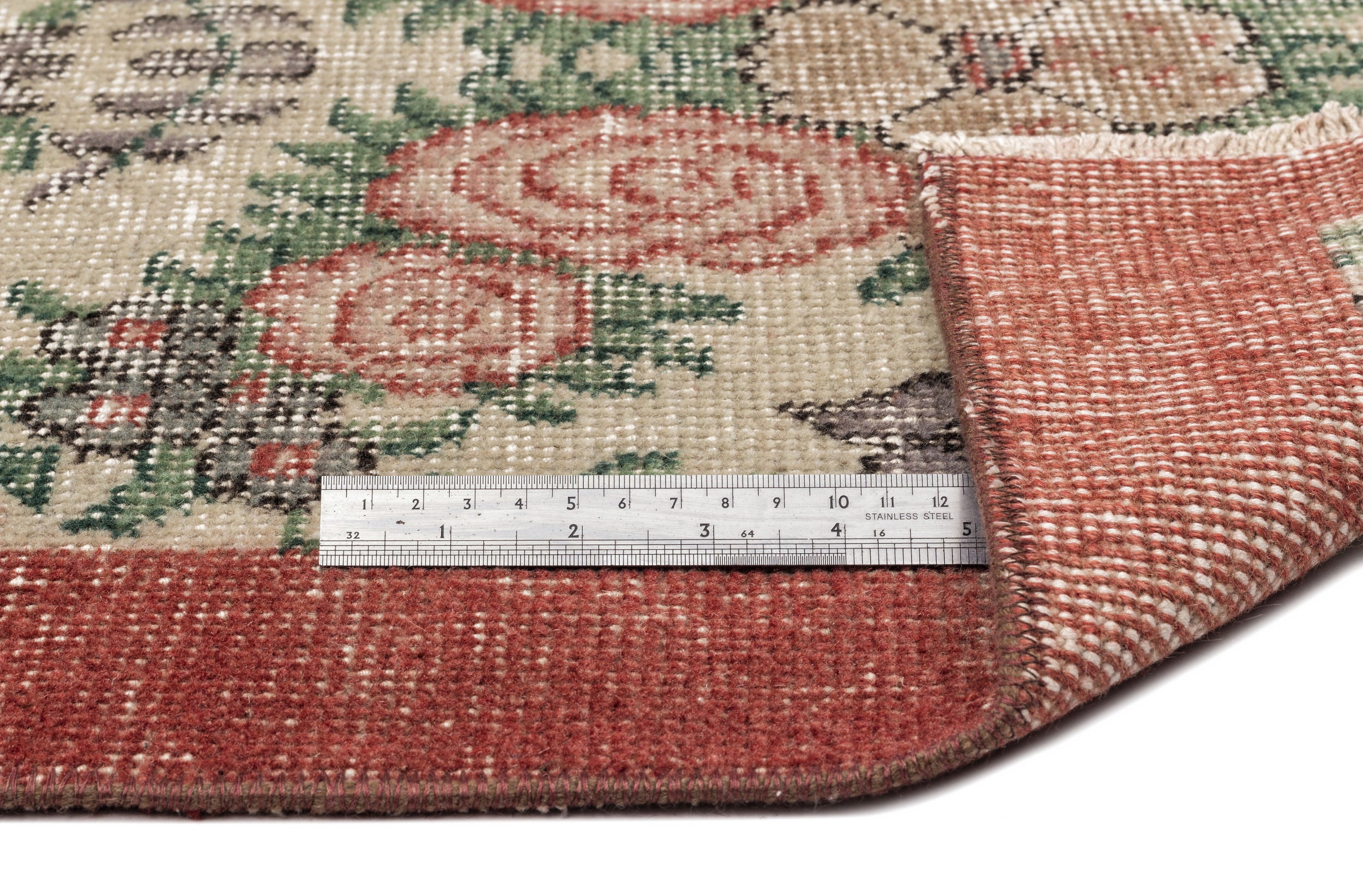 Sleloa - Vintage Floral Rug - 3'9 X 6'7
