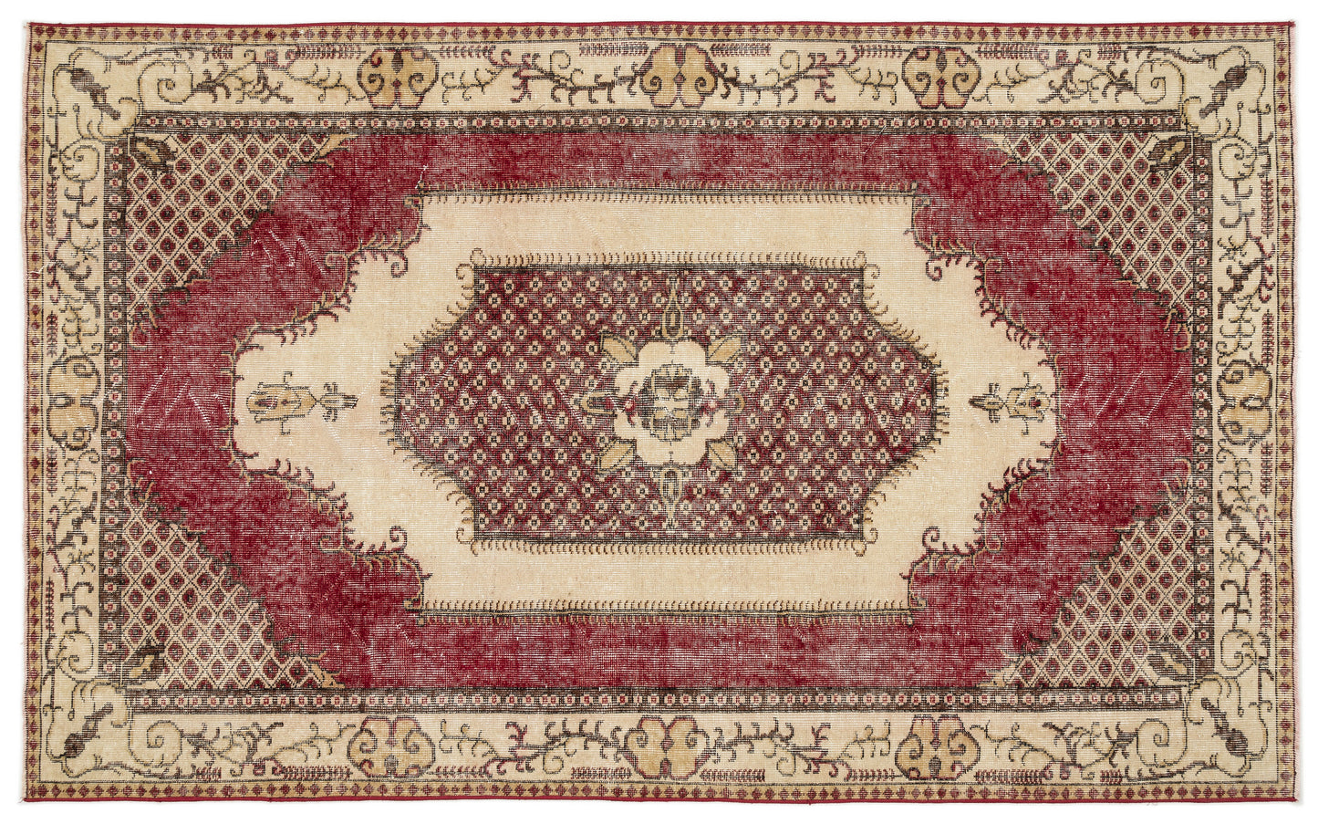 Drineda - Vintage Medallion Rug - 5'8 X 9'4