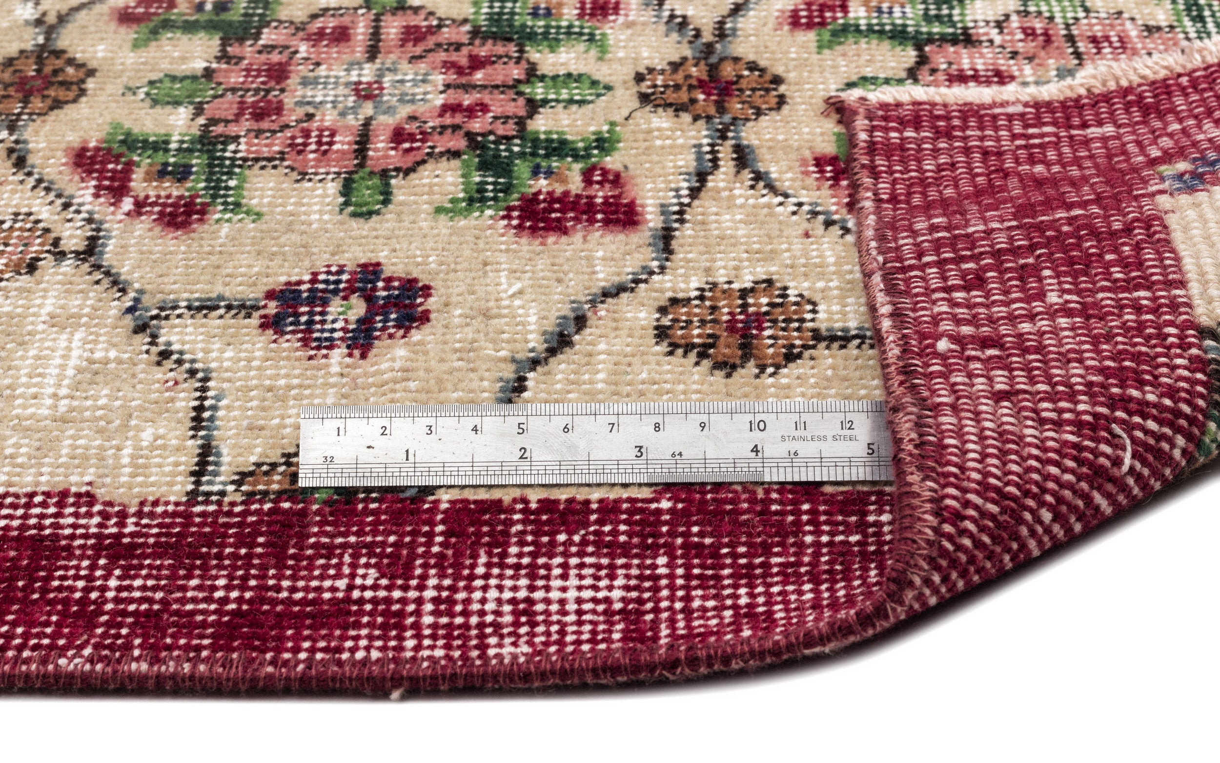 Crava - Vintage Floral Rug - 3'6 X 6'7