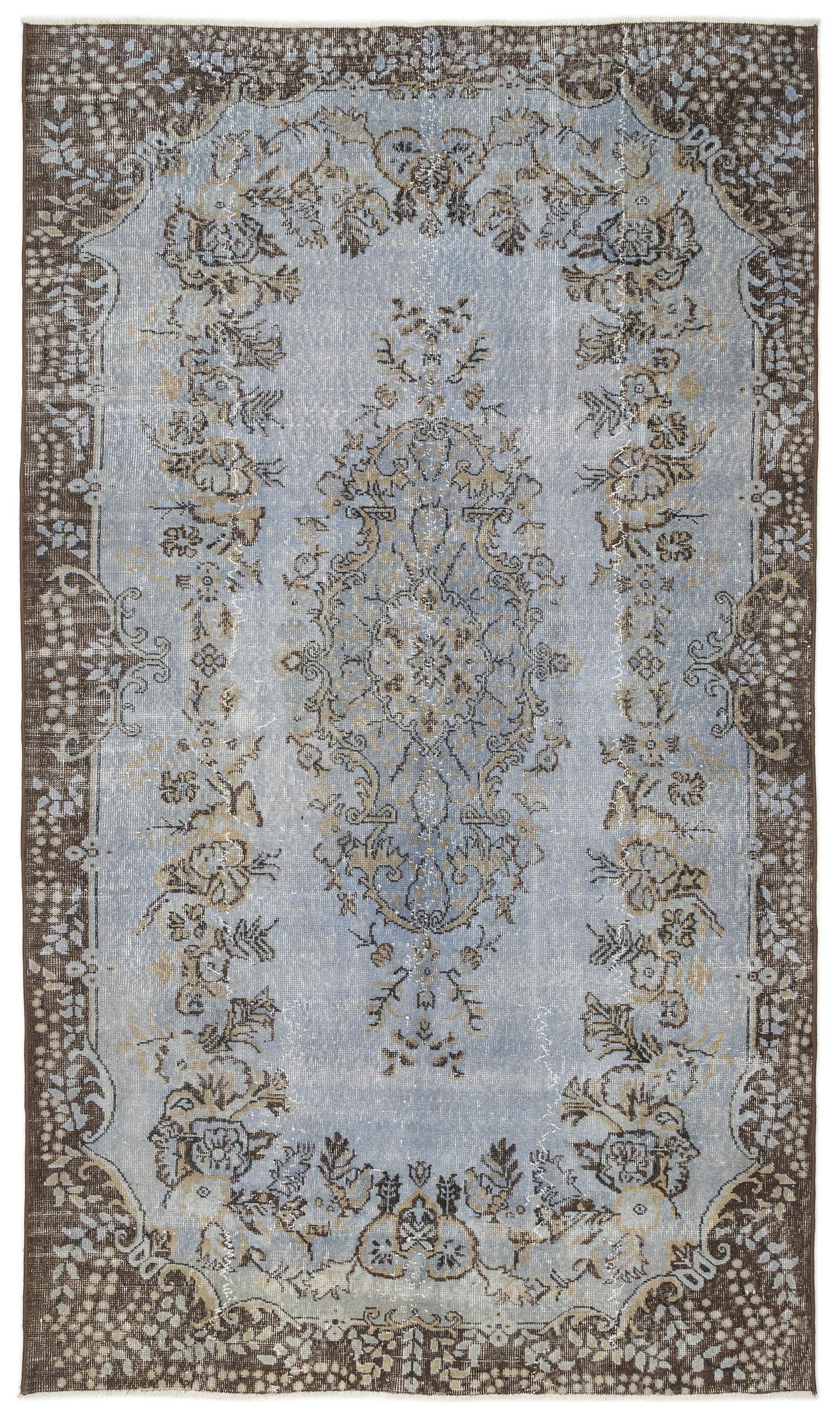Cihuex - Vintage Medallion Rug - 5'6 X 9'7