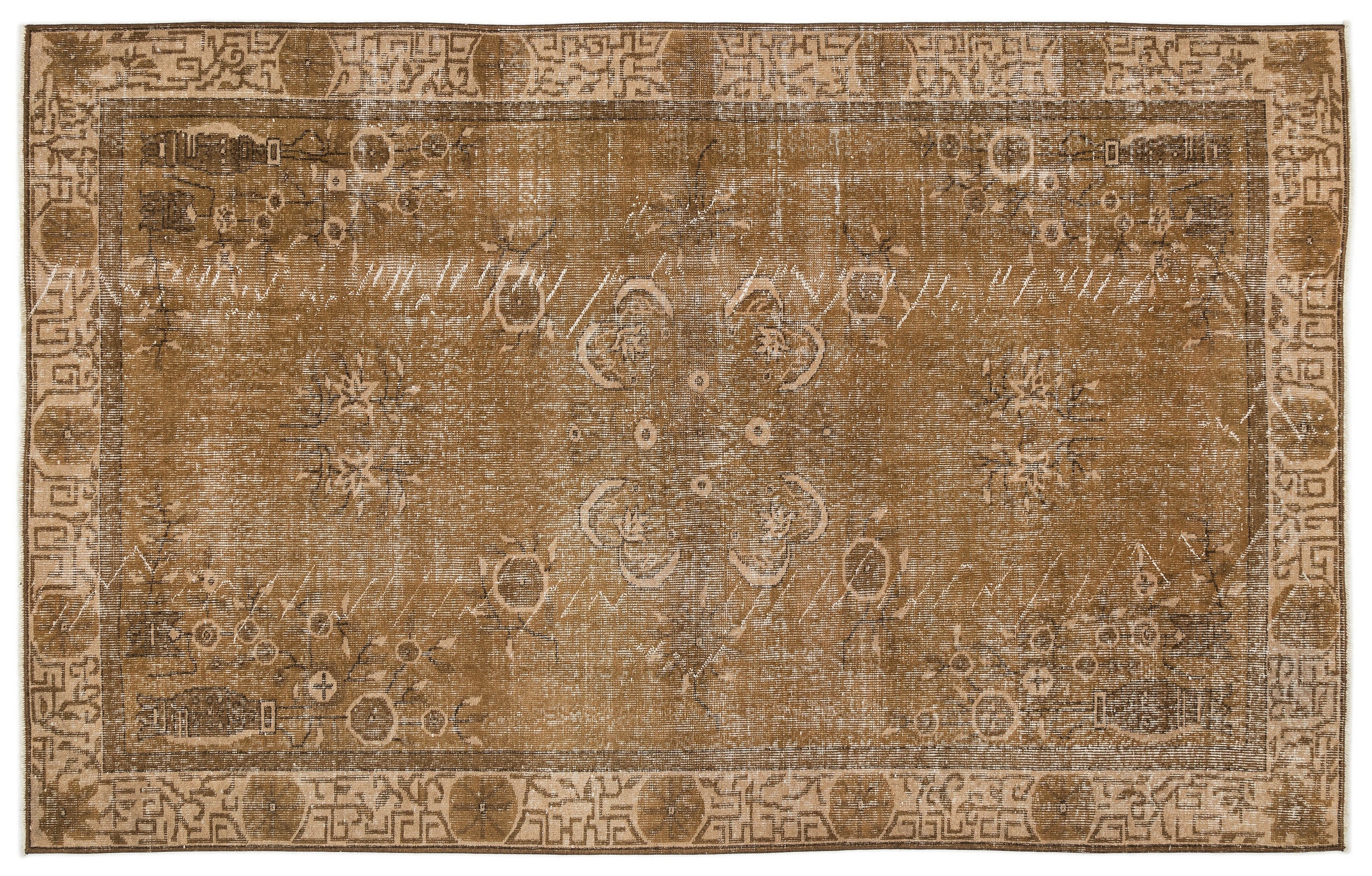 Boalion - Vintage Distressed Rug - 5'9 X 9'2