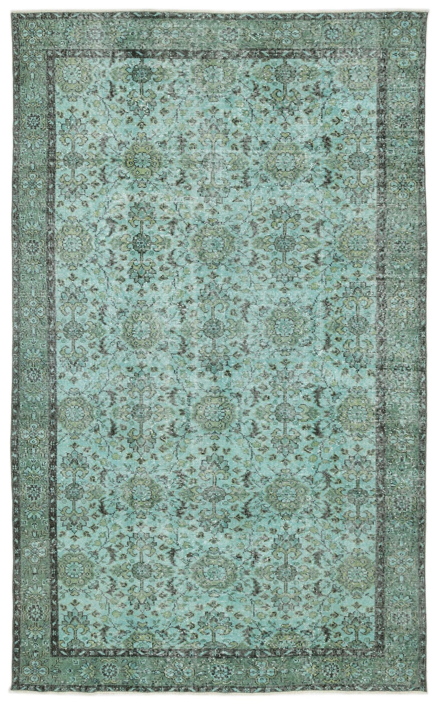 Thuna - Vintage Distressed Rug - 5'11 X 9'7