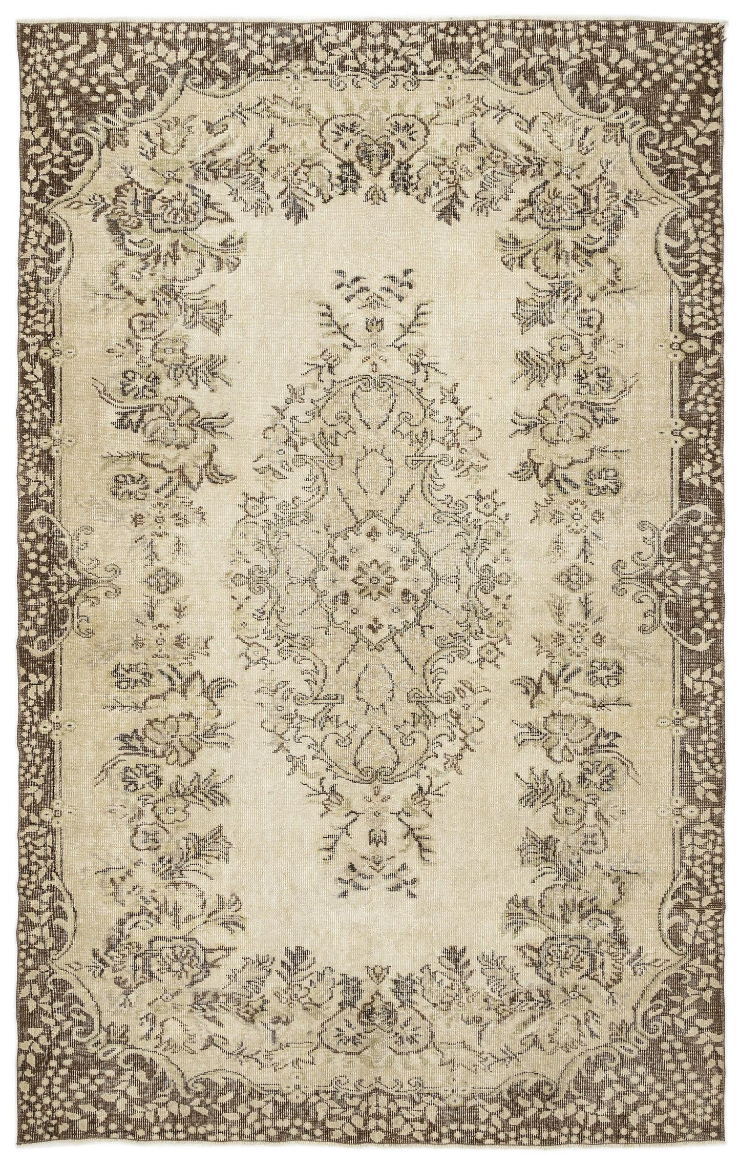 Coveis - Vintage Medallion Rug - 5'10 X 9'4