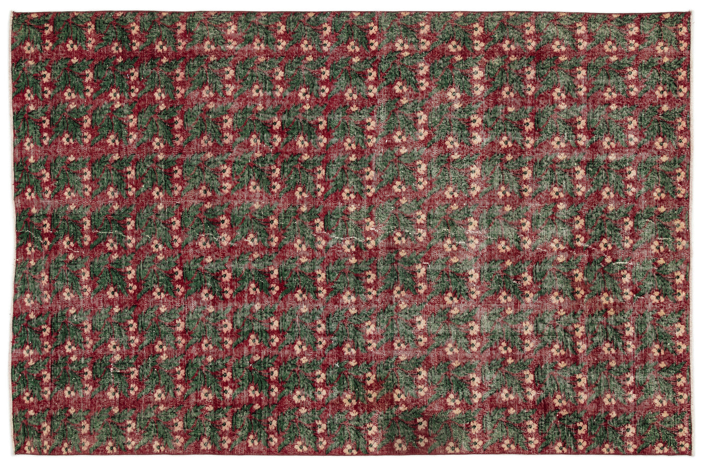 Delaex - Vintage Floral Rug - 5'11 X 9'2