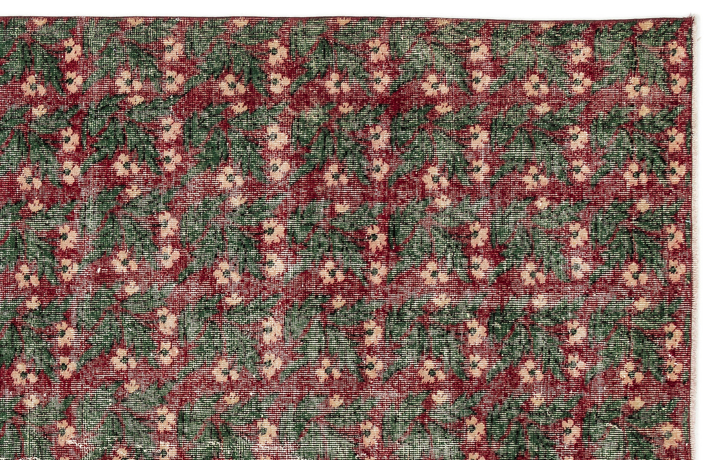 Delaex - Vintage Floral Rug - 5'11 X 9'2