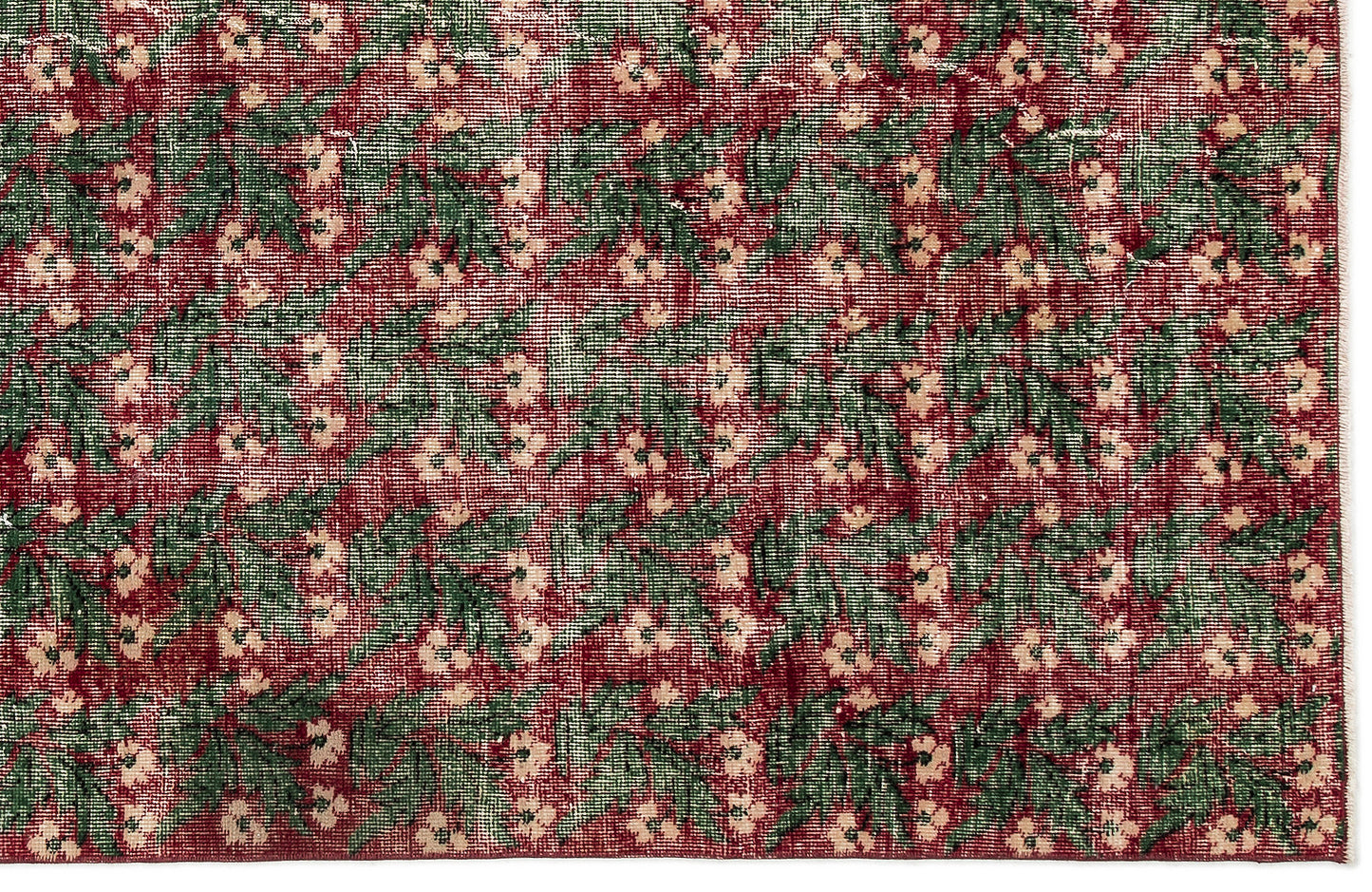 Delaex - Vintage Floral Rug - 5'11 X 9'2