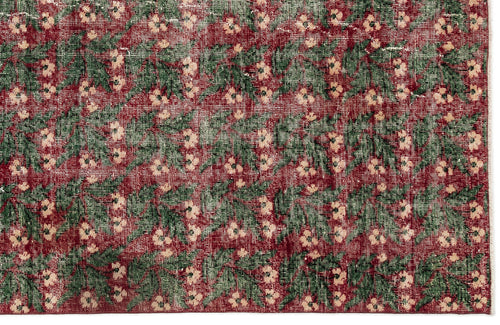 Load image 1 in gallery view. Delaex - Vintage Floral Rug - 5'11 X 9'2