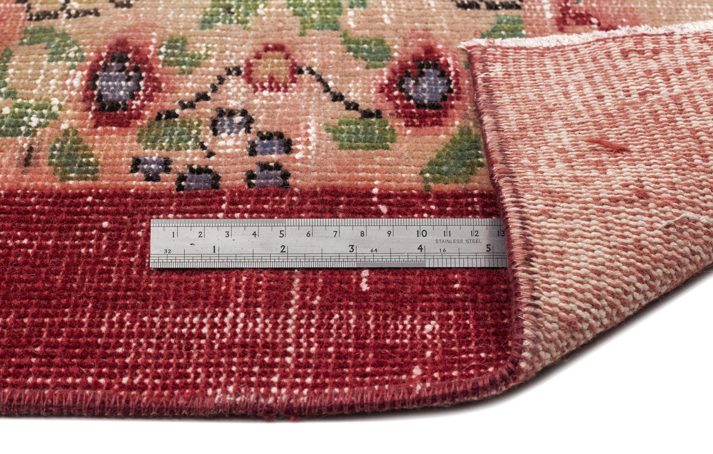 Fladeus - Vintage Floral Rug - 5'7 X 9'1