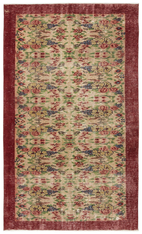 Load image 1 in gallery view. Fladeus - Vintage Floral Rug - 5'7 X 9'1