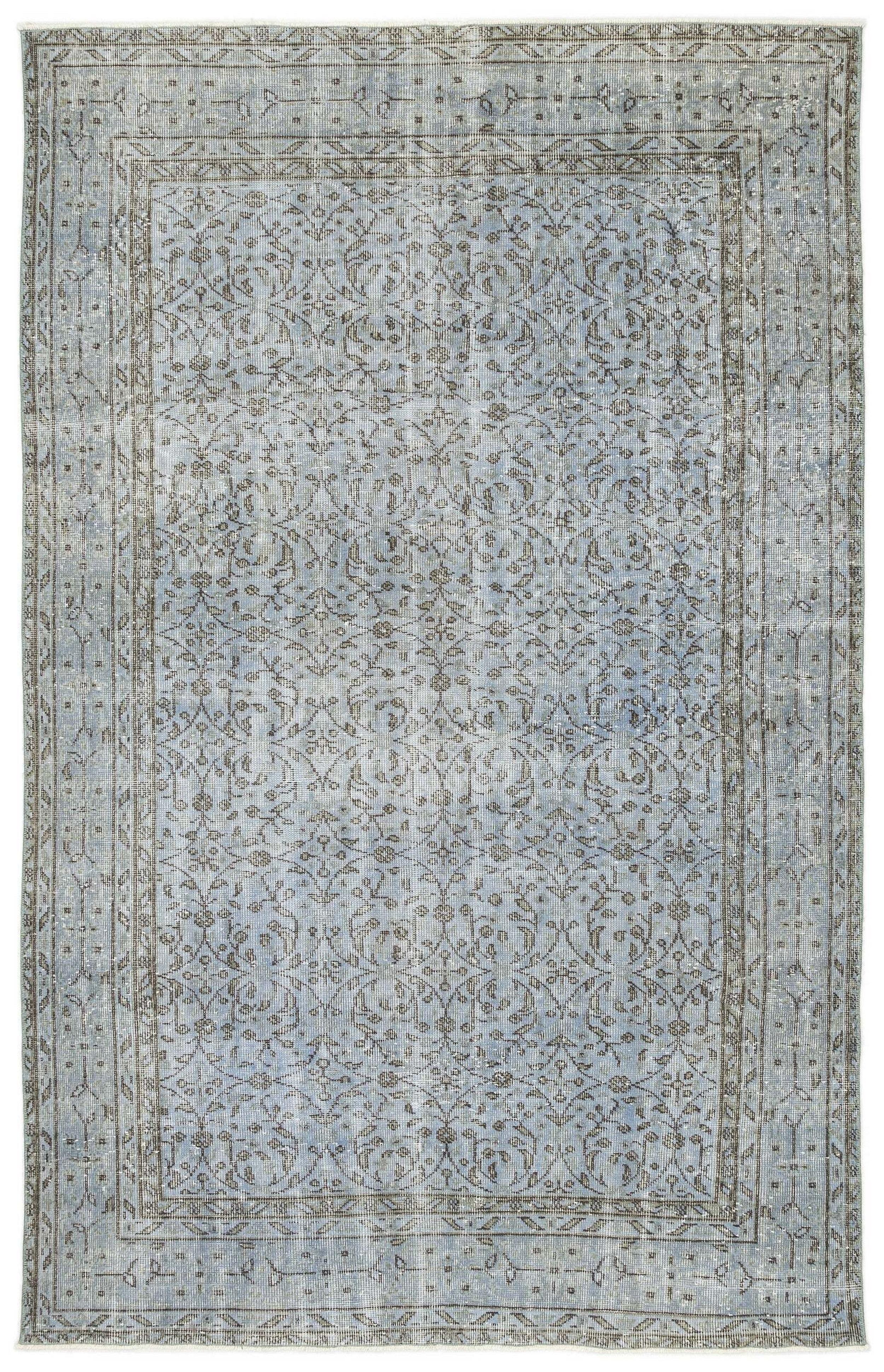 Drala - Vintage Floral Rug - 5'4 X 8'5