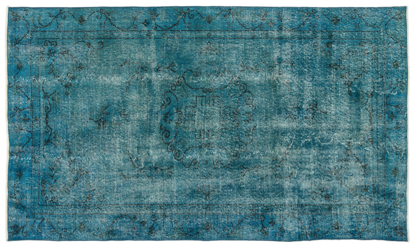 Femoan - Vintage Distressed Rug - 5'2 X 8'8
