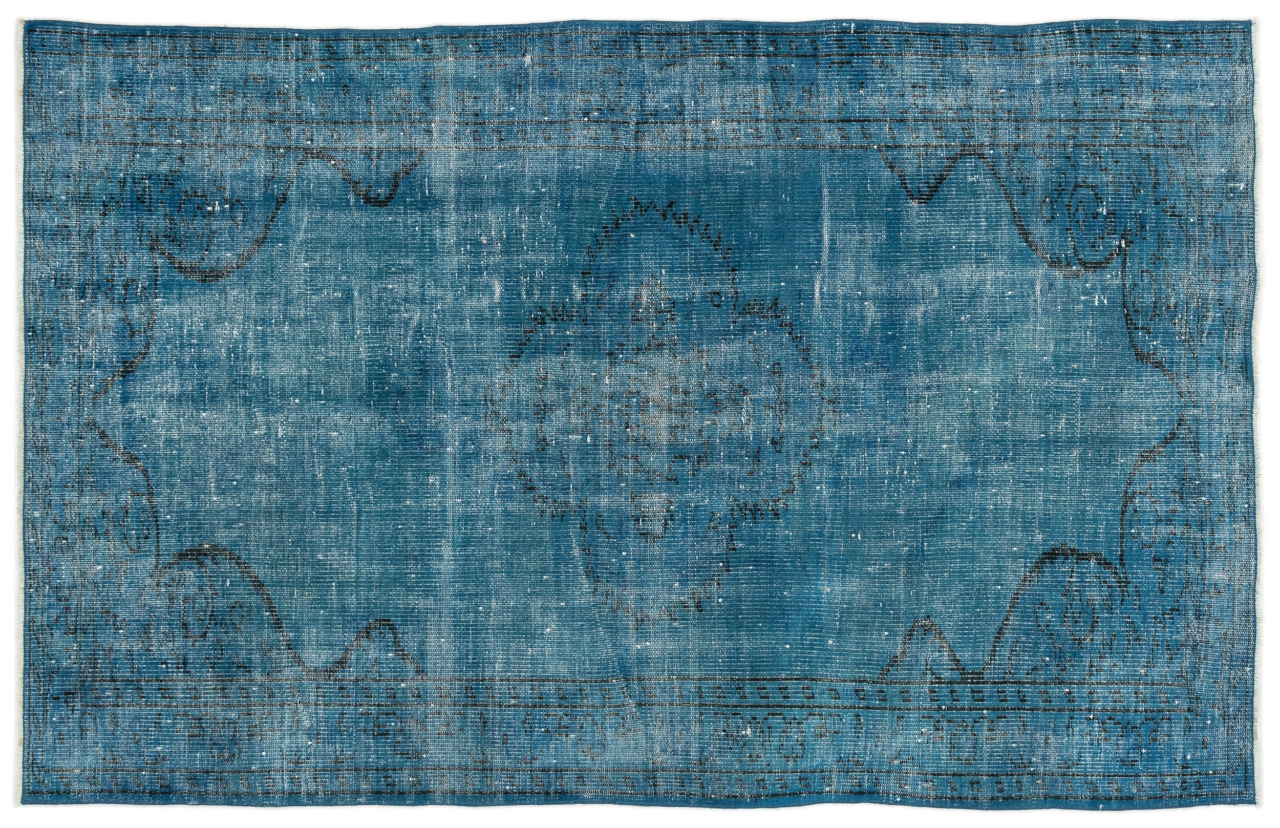 Susina - Vintage Distressed Rug - 4'11 X 7'10