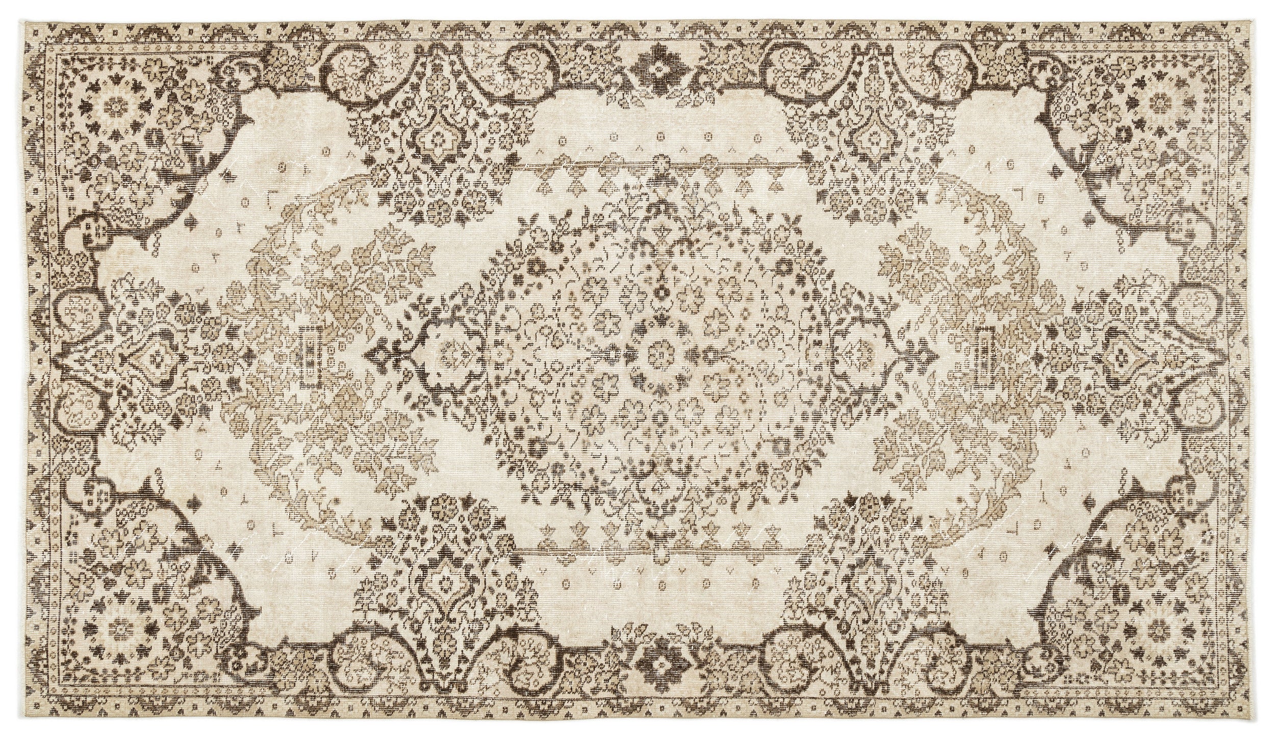 Papeel - Vintage Medallion Rug - 5'7 X 9'9