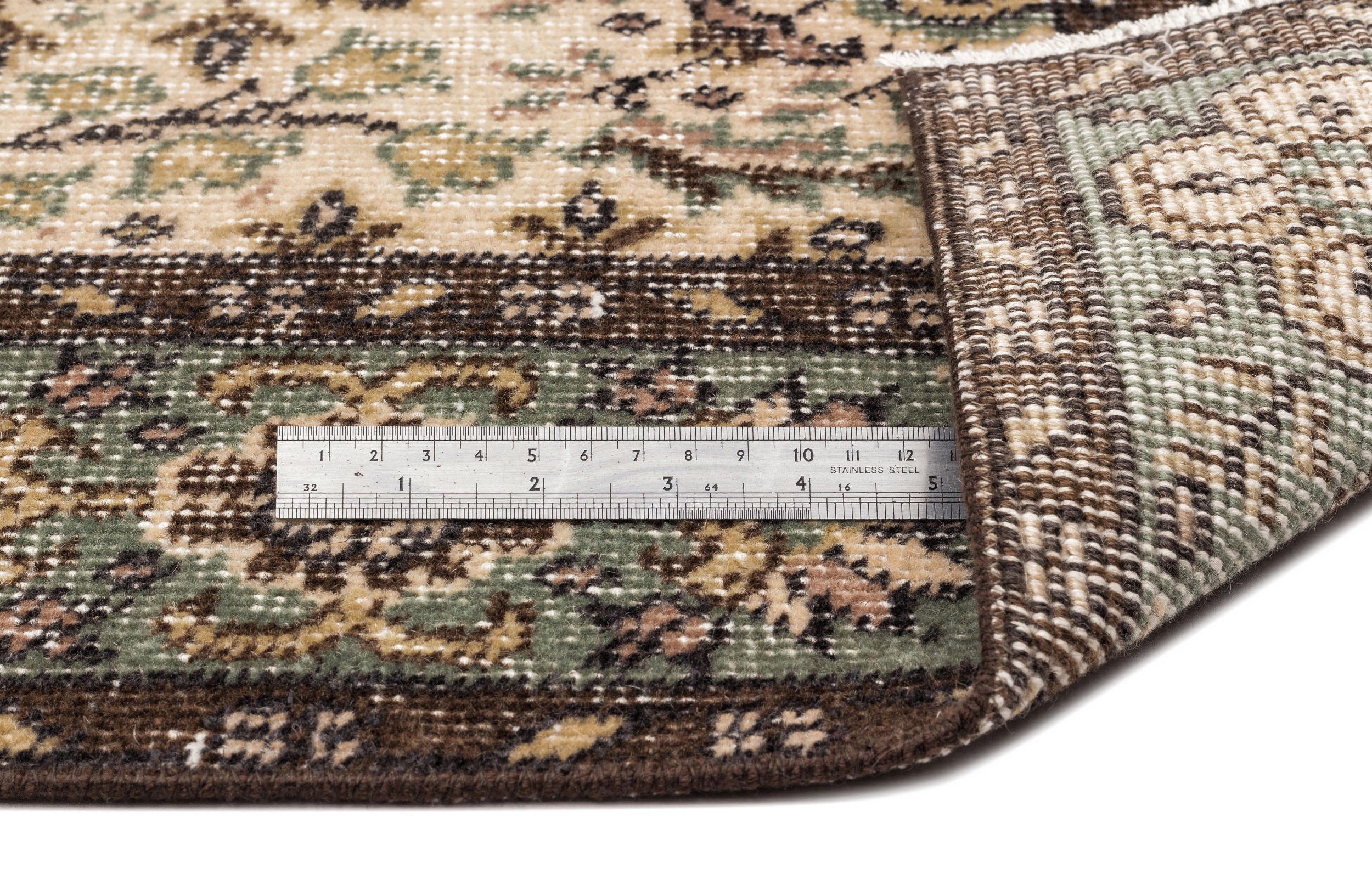 Blanoas - Vintage Floral Rug - 4'4 X 7'11