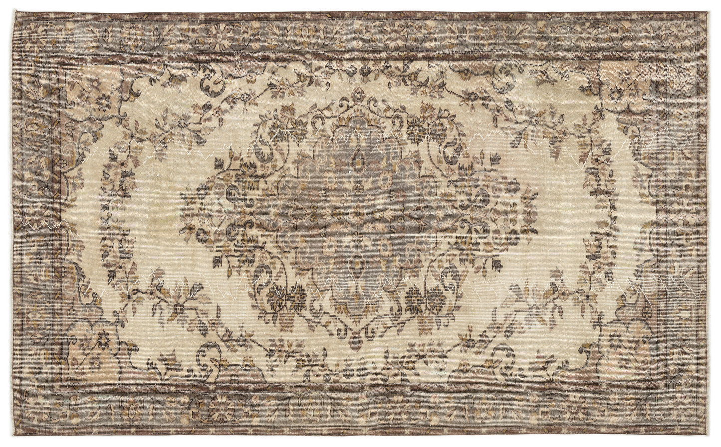 Coatuan - Vintage Medallion Rug - 5'9 X 9'5