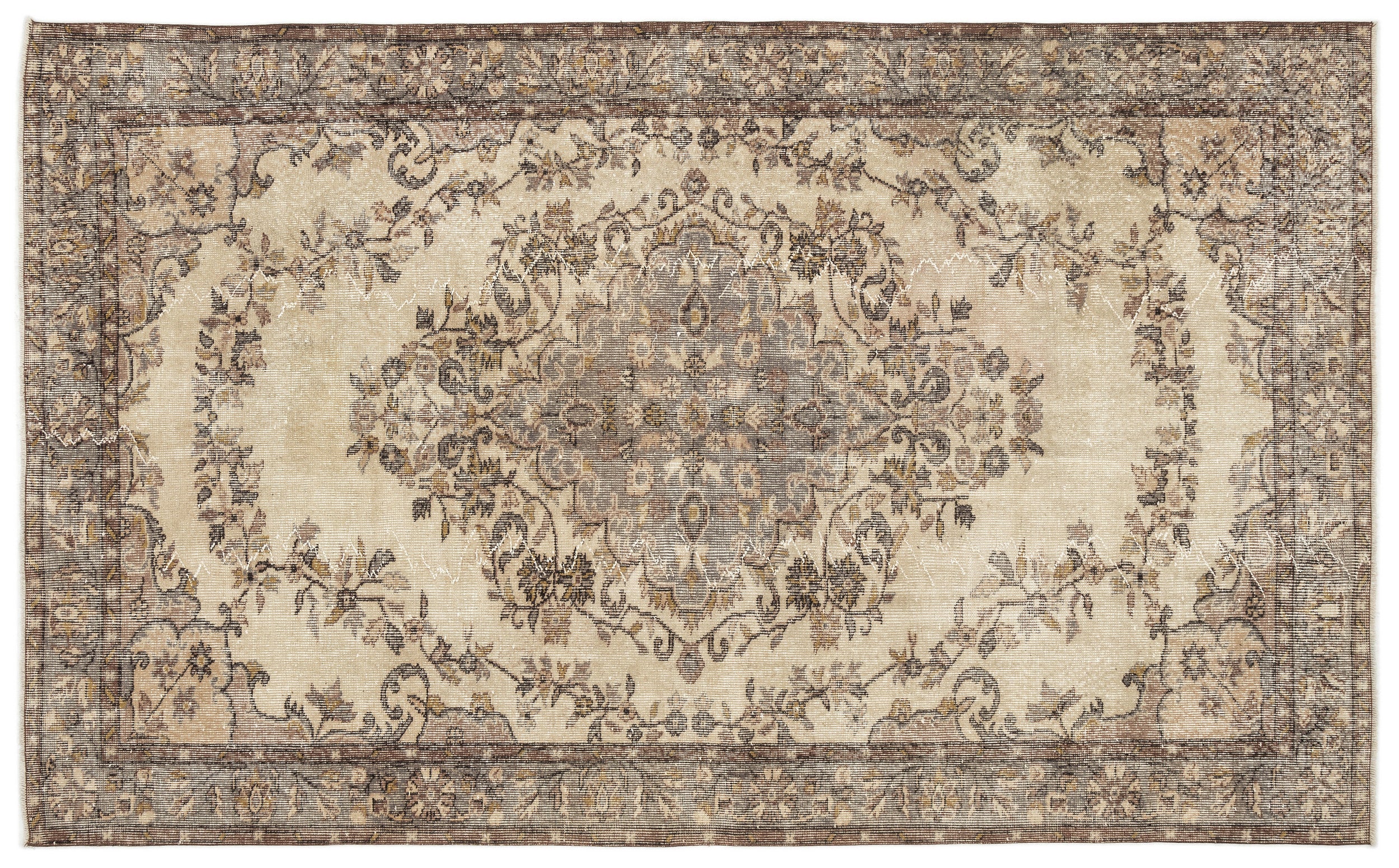 Coatuan - Vintage Medallion Rug - 5'9 X 9'5