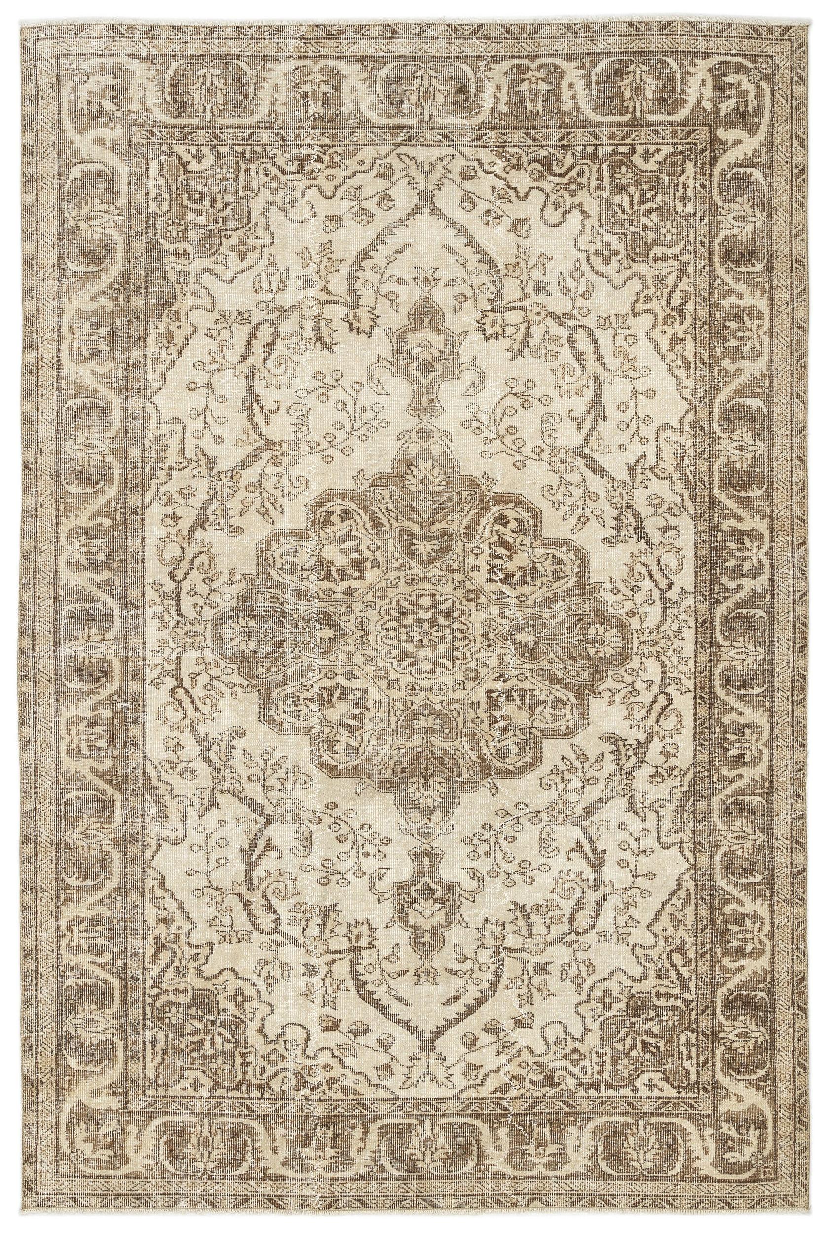 Tribuva - Vintage Medallion Rug - 6'3 X 9'6
