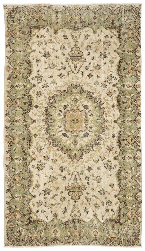 Load image 1 in gallery view. Zainuna - Vintage Medallion Rug - 5'9 X 10'2