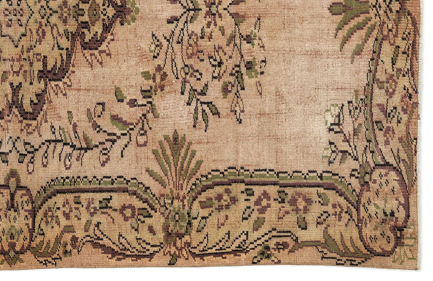 Figoel - Vintage Medallion Rug - 5'4 X 8'9