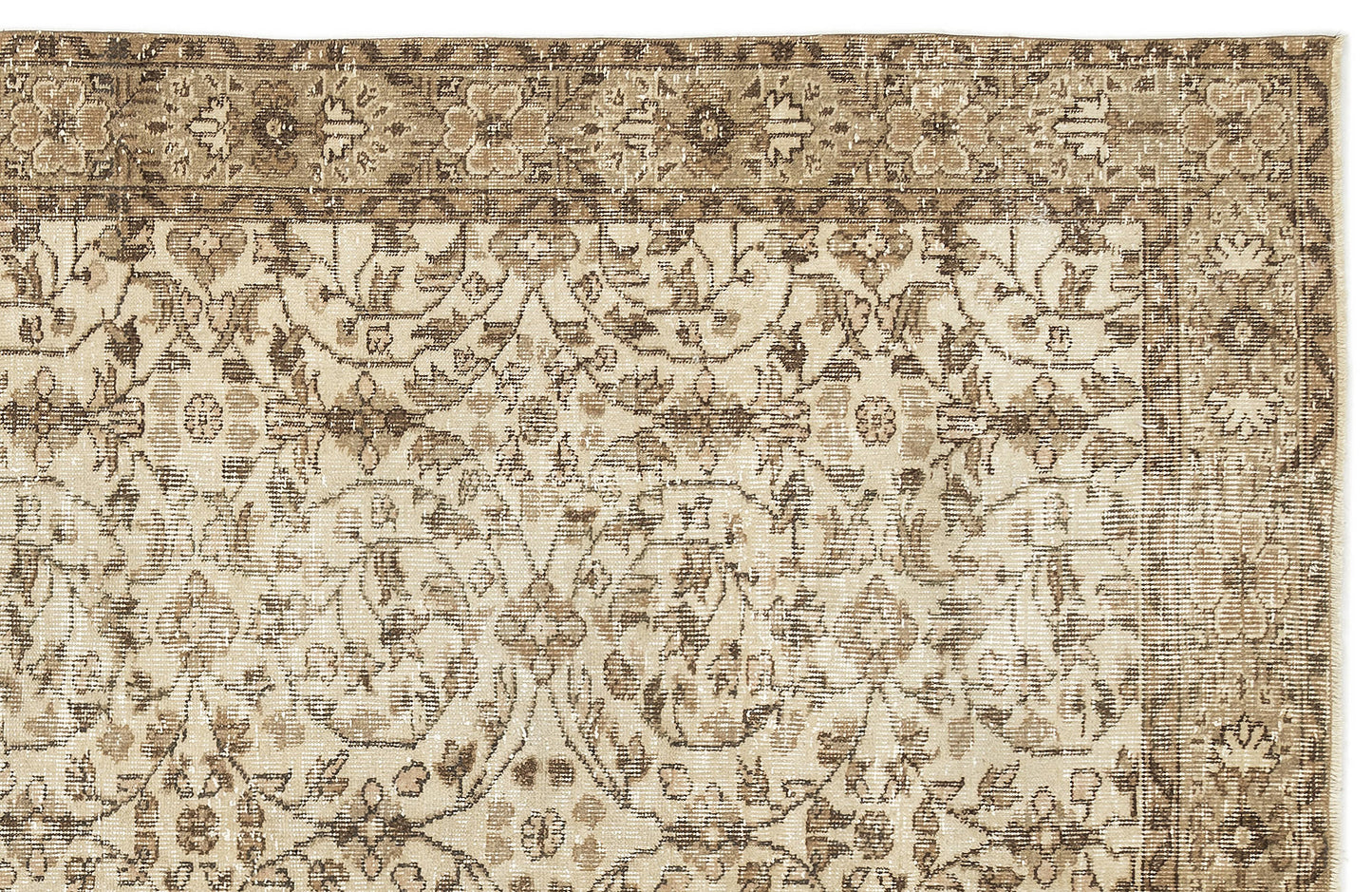 Prail - Vintage Floral Rug - 5'7 X 9'1