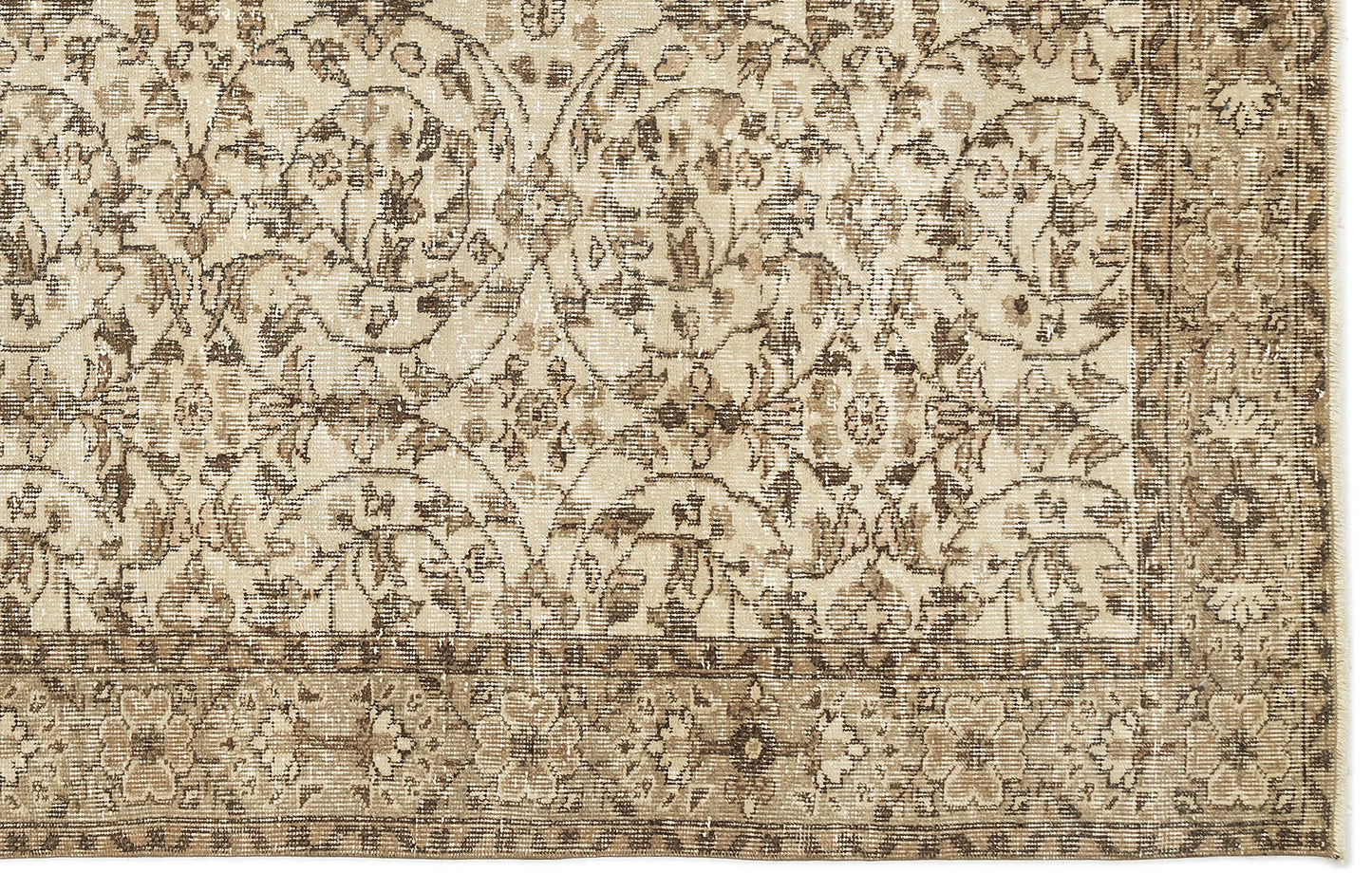 Prail - Vintage Floral Rug - 5'7 X 9'1