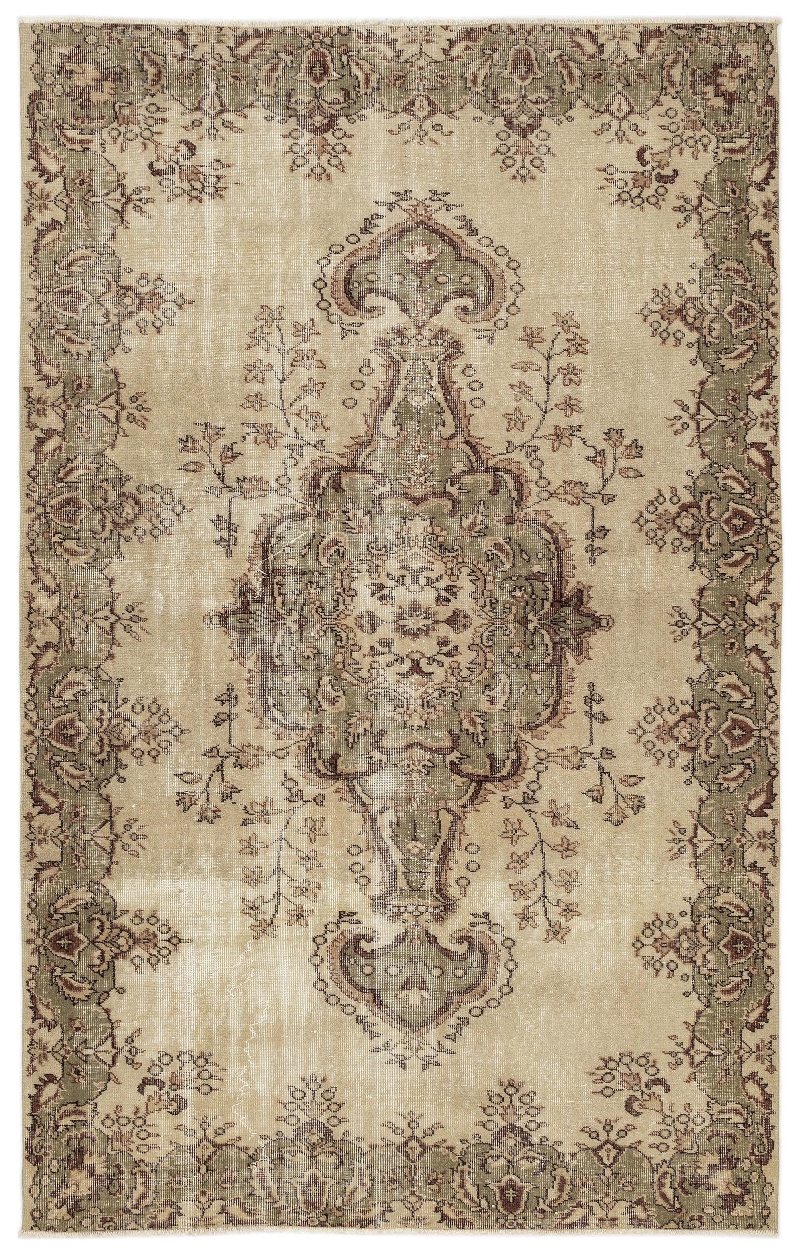 Clera - Vintage Medallion Rug - 5'7 X 8'10