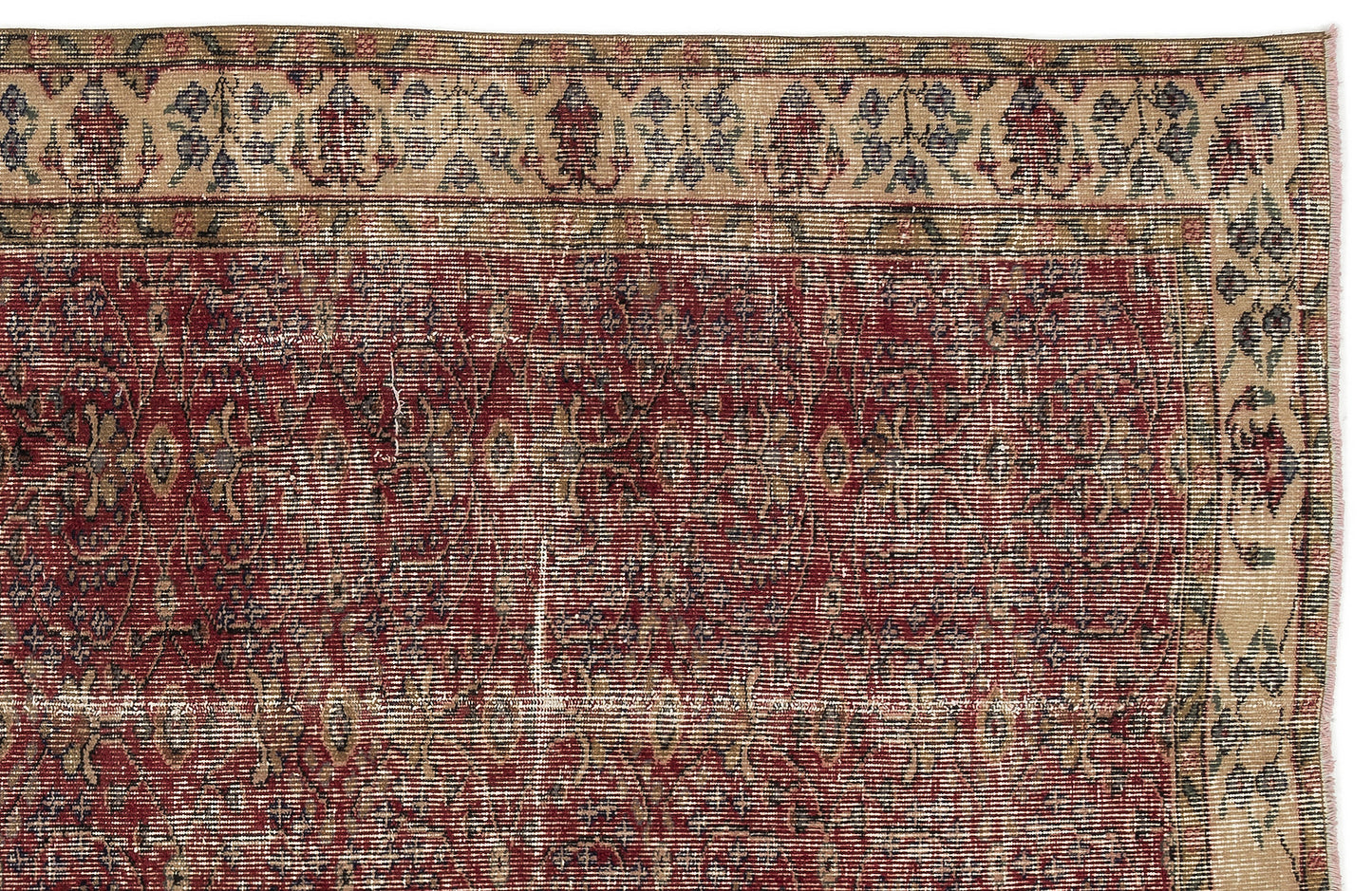 Vazaar - Vintage Floral Rug - 4'8 X 8'1