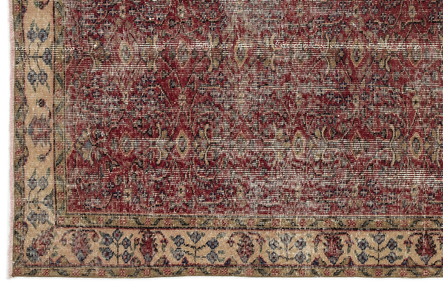 Vazaar - Vintage Floral Rug - 4'8 X 8'1