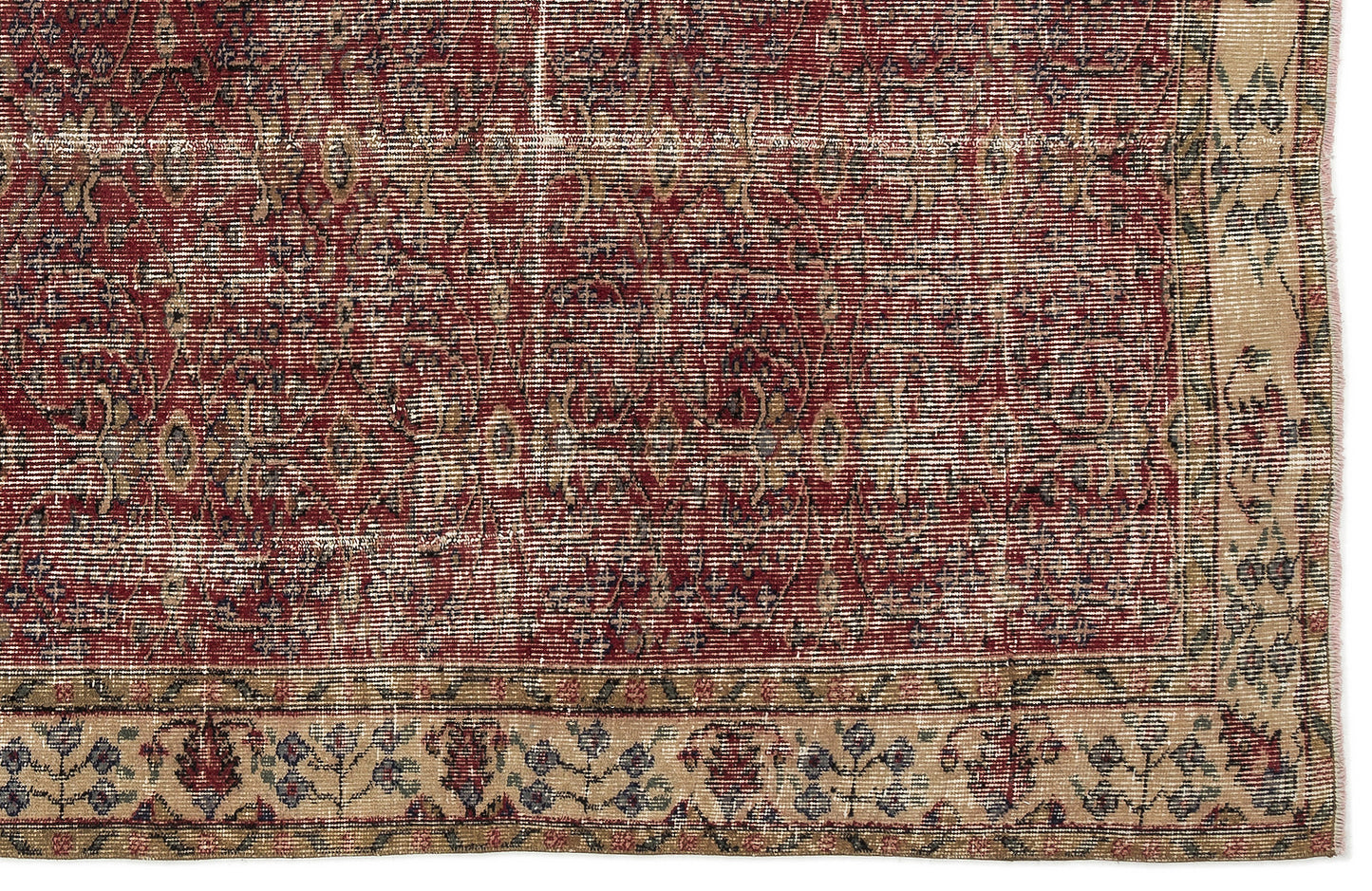 Vazaar - Vintage Floral Rug - 4'8 X 8'1