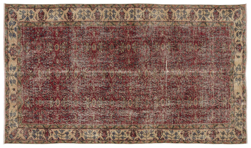 Load image 1 in gallery view. Vazaar - Vintage Floral Rug - 4'8 X 8'1