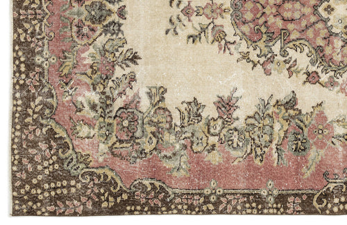 Load image 1 in gallery view. Bebuan - Vintage Medallion Rug - 5'6 X 8'9