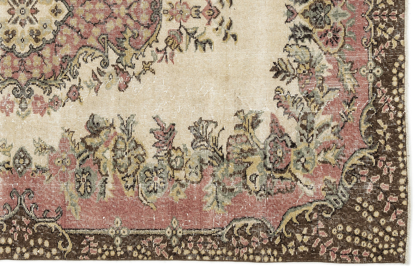 Bebuan - Vintage Medallion Rug - 5'6 X 8'9