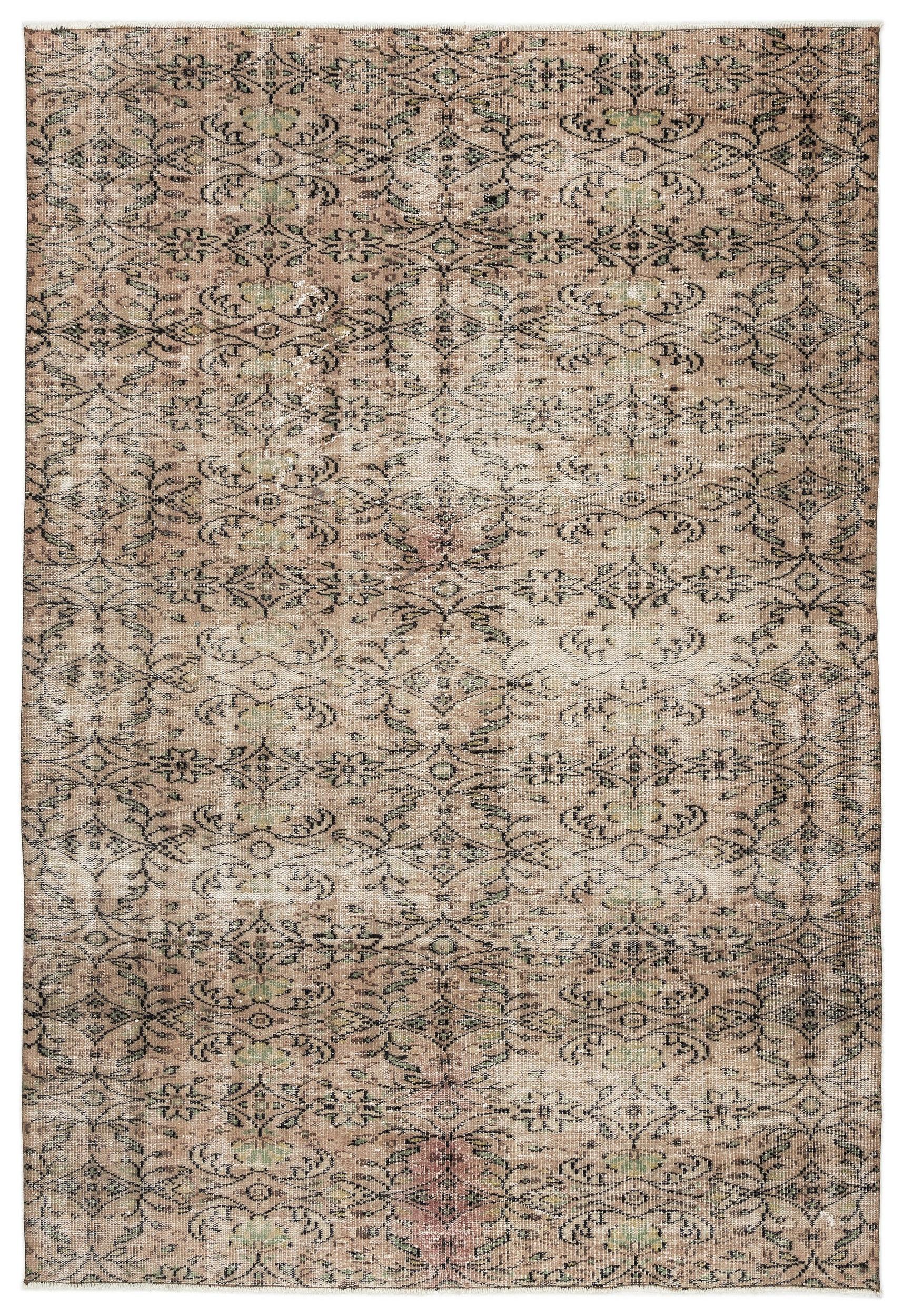 Niane - Vintage Floral Rug - 6'1 X 8'10