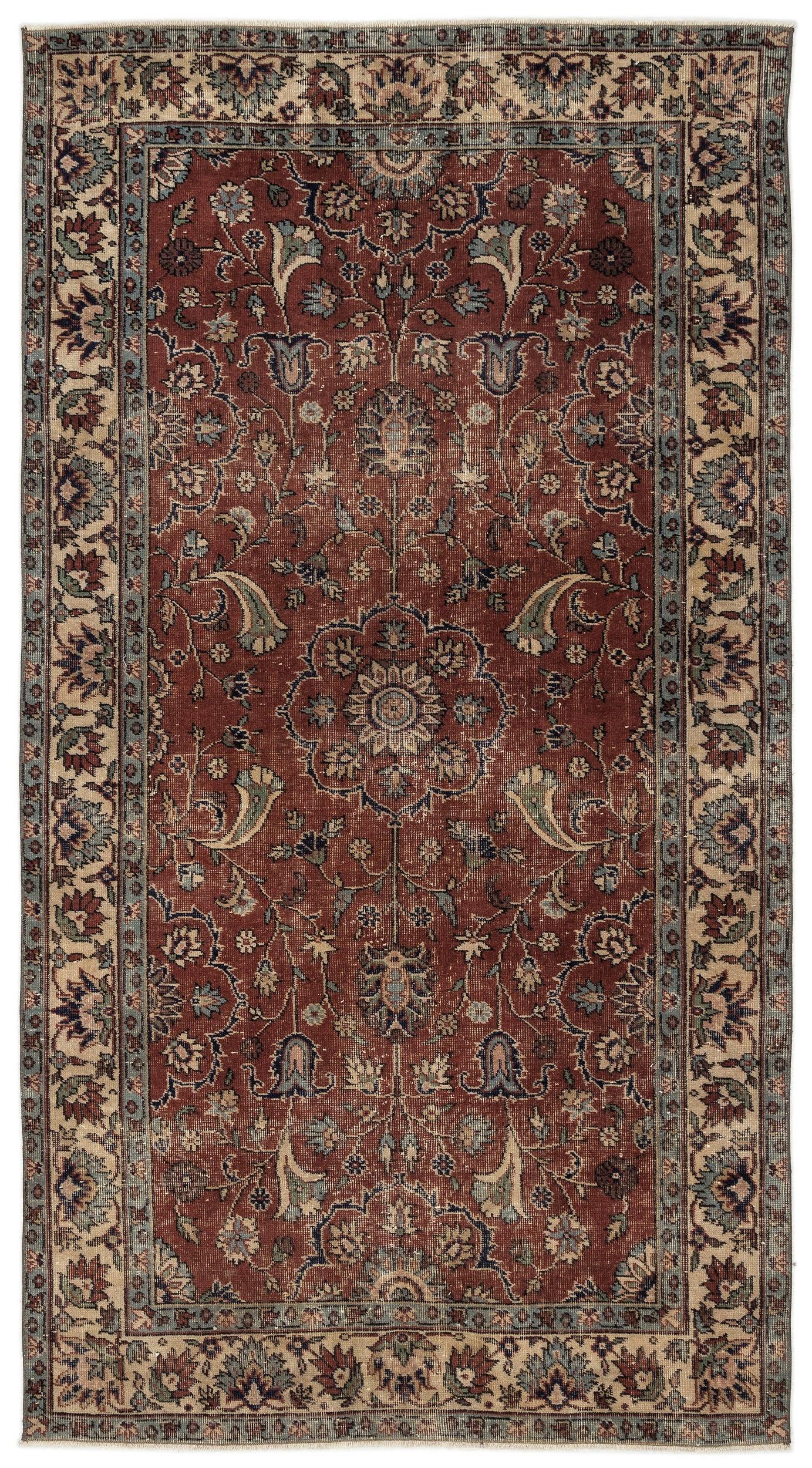 Motuya - Vintage Medallion Rug - 5'5 X 8'10