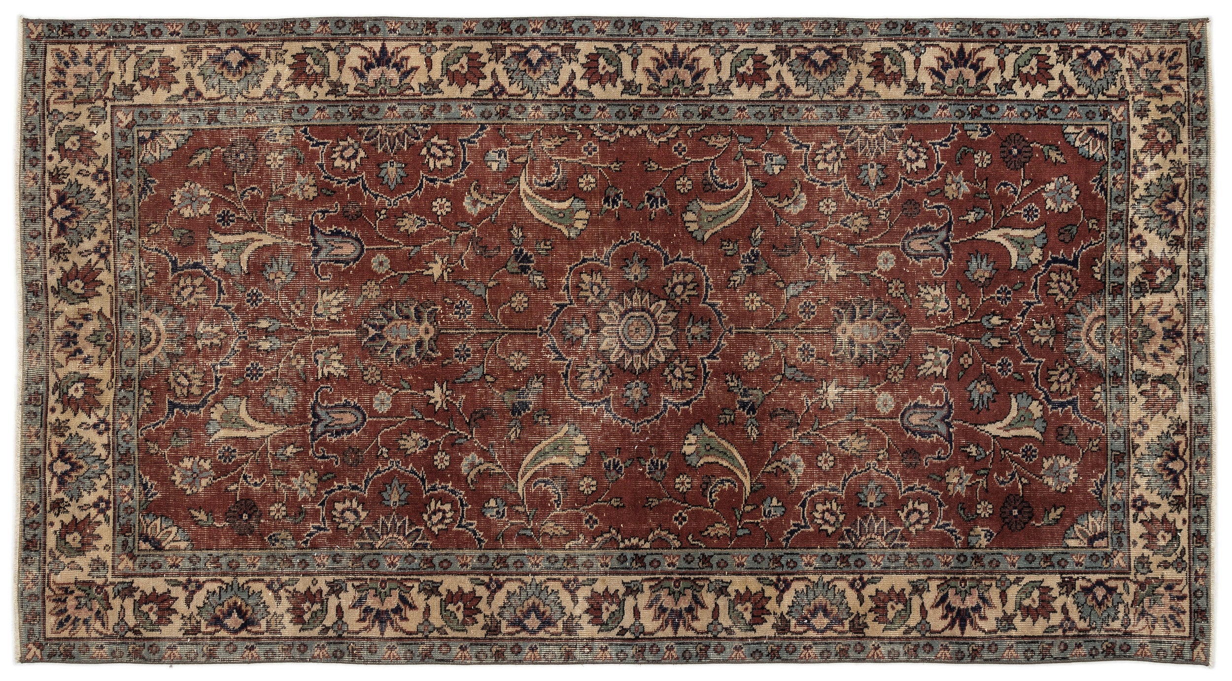 Motuya - Vintage Medallion Rug - 5'5 X 8'10