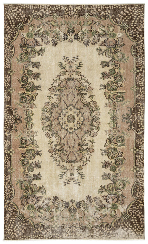 Load image 1 in gallery view. Faetayn - Vintage Medallion Rug - 5'6 X 9'4
