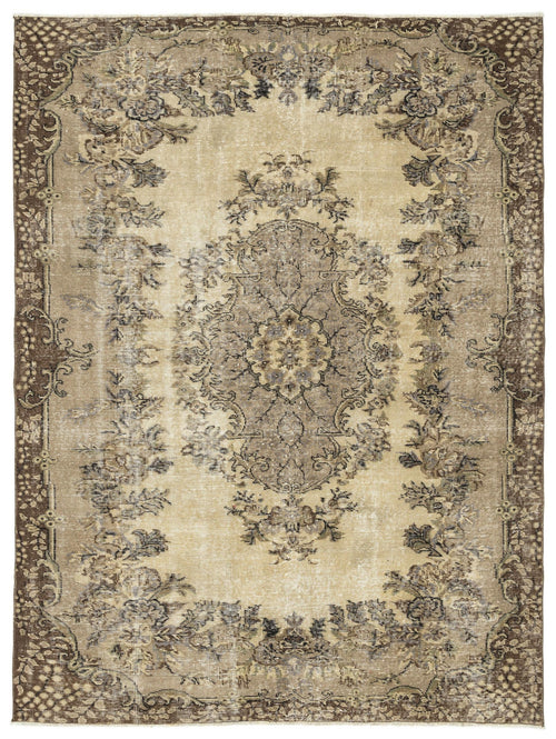 Load image 1 in gallery view. Hukeda - Vintage Medallion Rug - 6'5 X 8'5