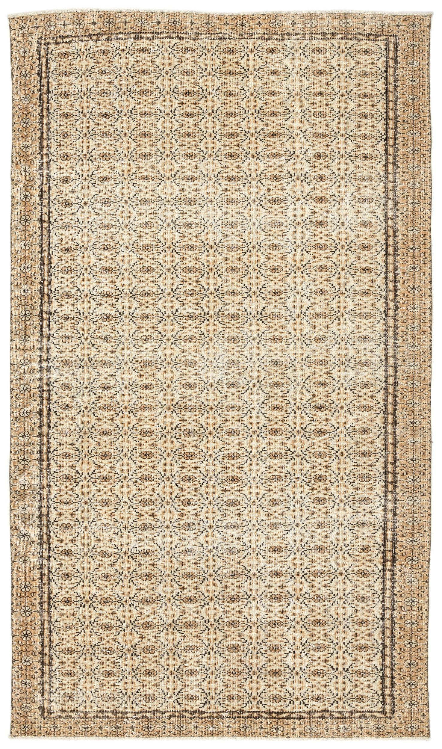 Kugida - Vintage Floral Rug - 5'10 X 10'1