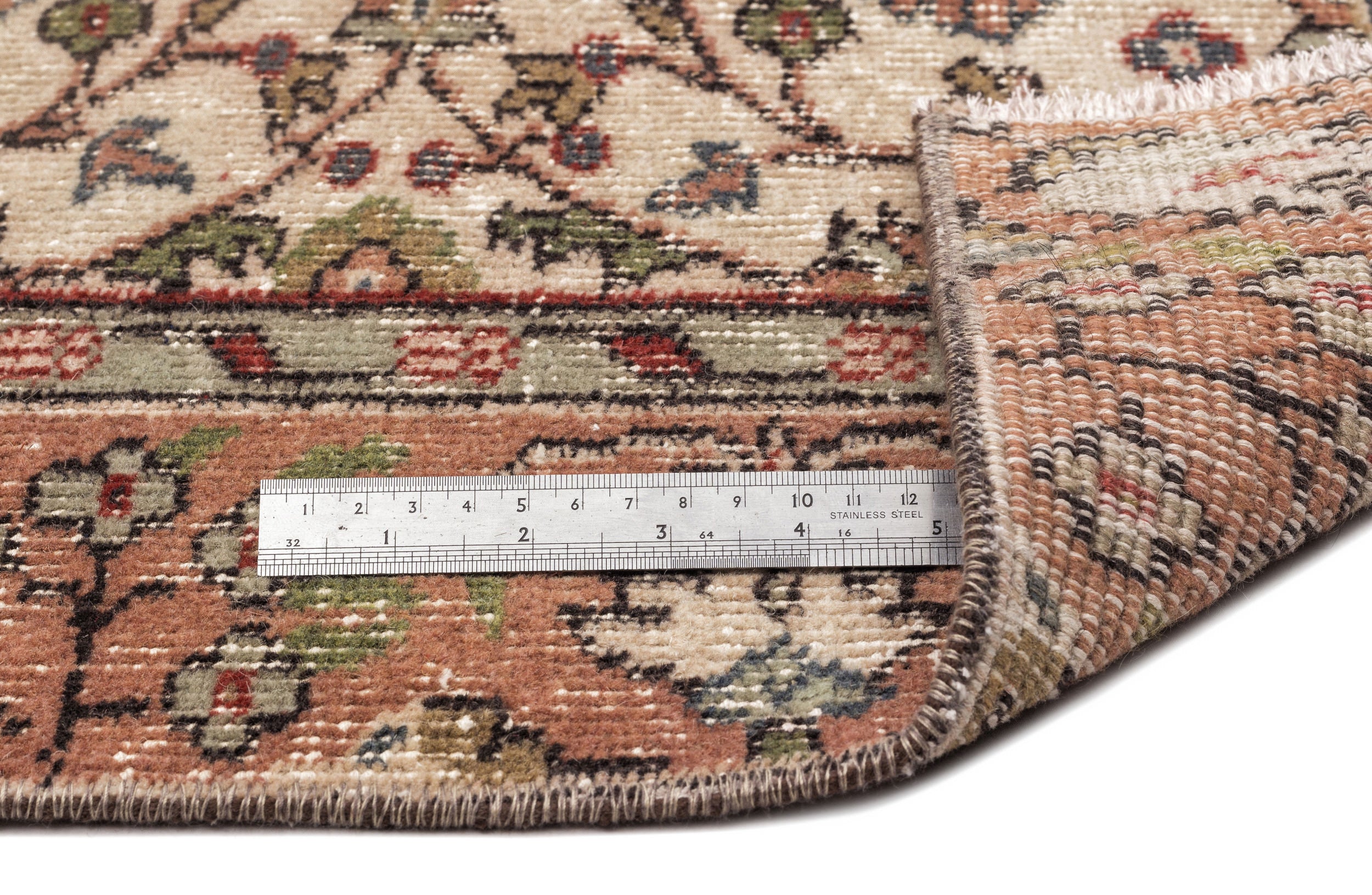 Fliosuor - Vintage Floral Rug - 5'7 X 9'0